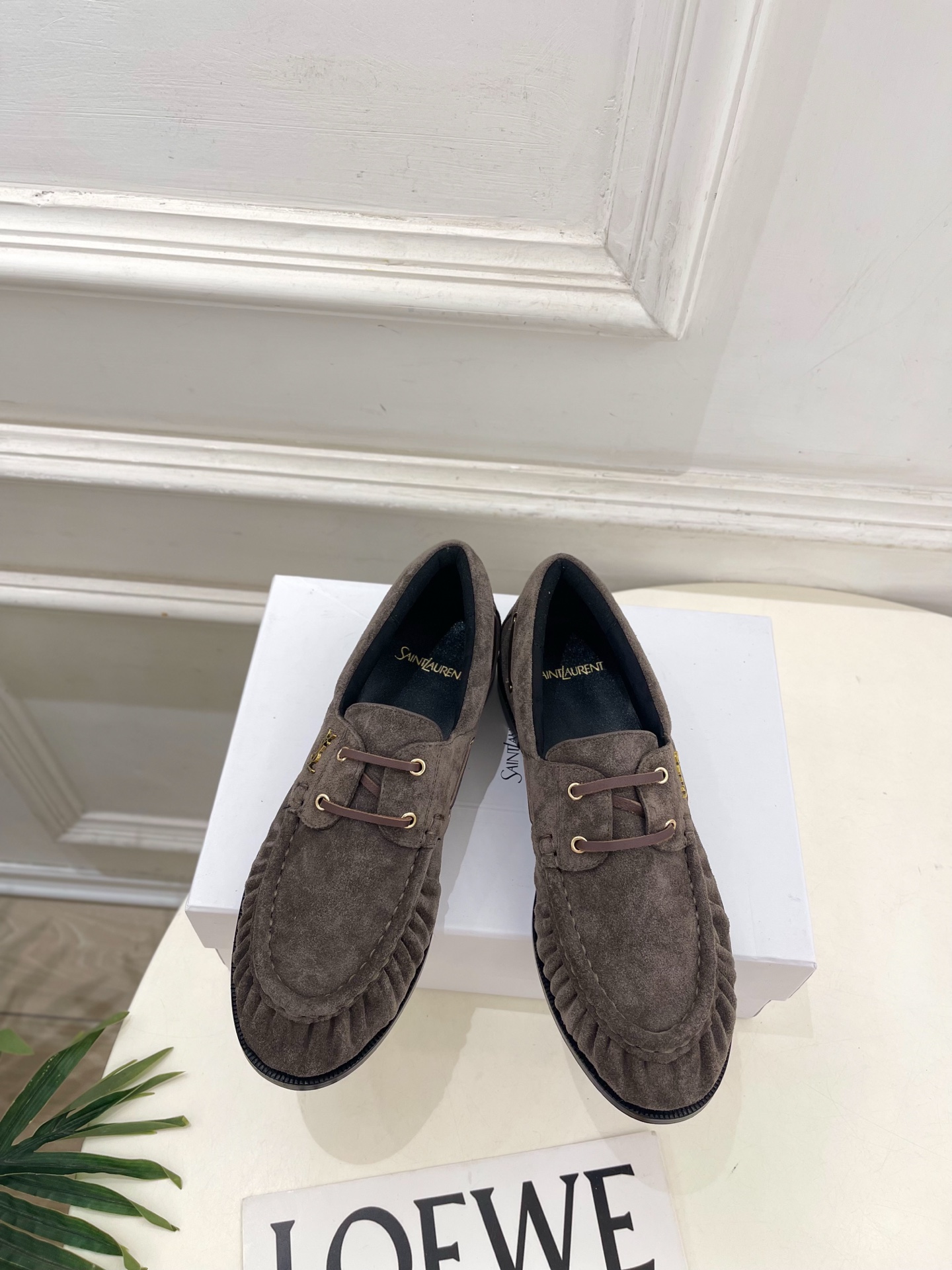 SAIN*LAURENT 圣罗兰 26𝐬𝐬 ☘️2026秋冬新品YSL褶皱情侣款乐福鞋 小皮鞋上新☑️ ————— SAIN*LAURENT 圣罗兰 26𝐬𝐬 ☘️2026秋冬新品YSL褶皱情侣款乐福鞋 小皮鞋上新☑️ —————