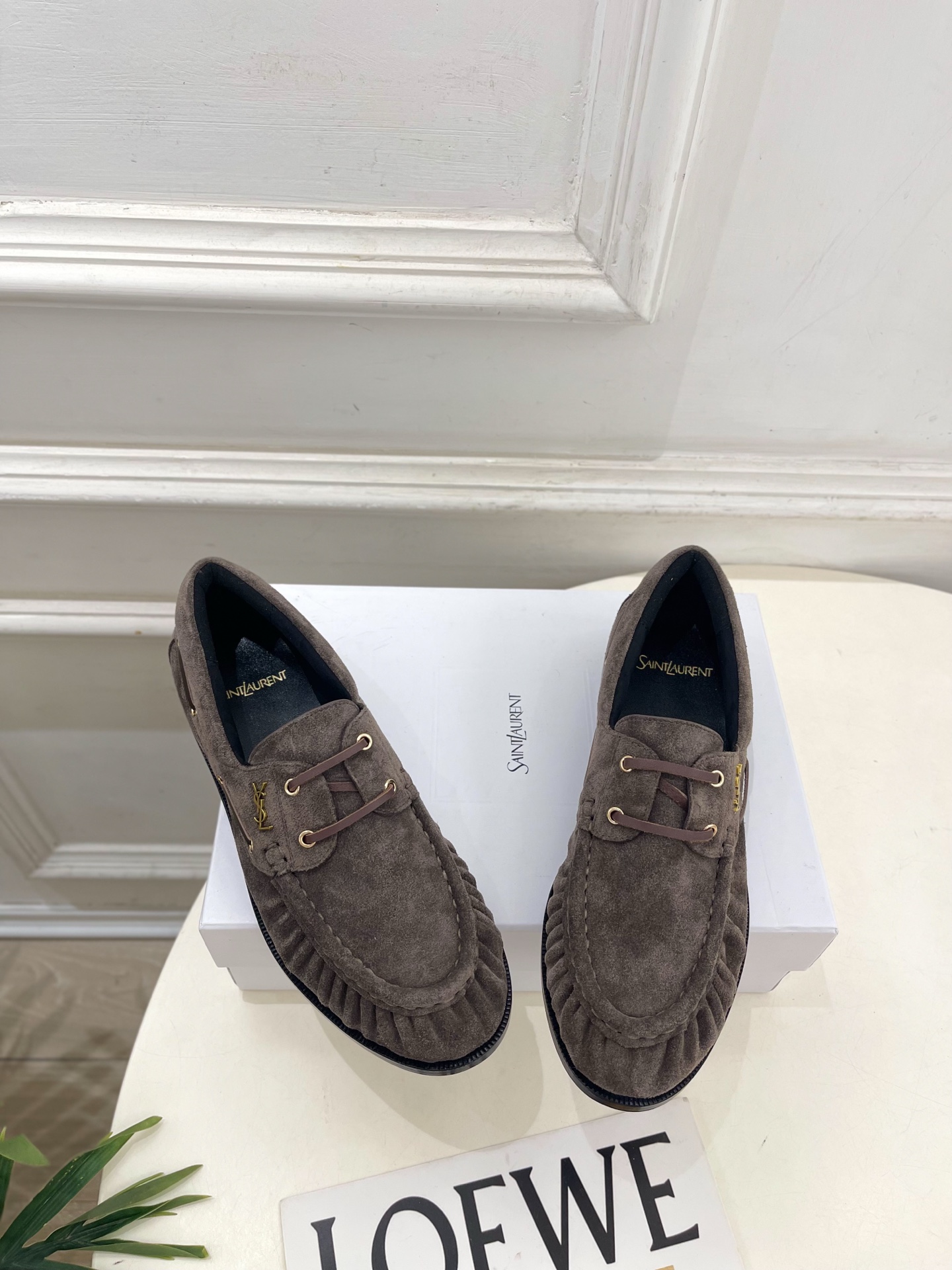 SAIN*LAURENT 圣罗兰 26𝐬𝐬 ☘️2026秋冬新品YSL褶皱情侣款乐福鞋 小皮鞋上新☑️ ————— SAIN*LAURENT 圣罗兰 26𝐬𝐬 ☘️2026秋冬新品YSL褶皱情侣款乐福鞋 小皮鞋上新☑️ —————
