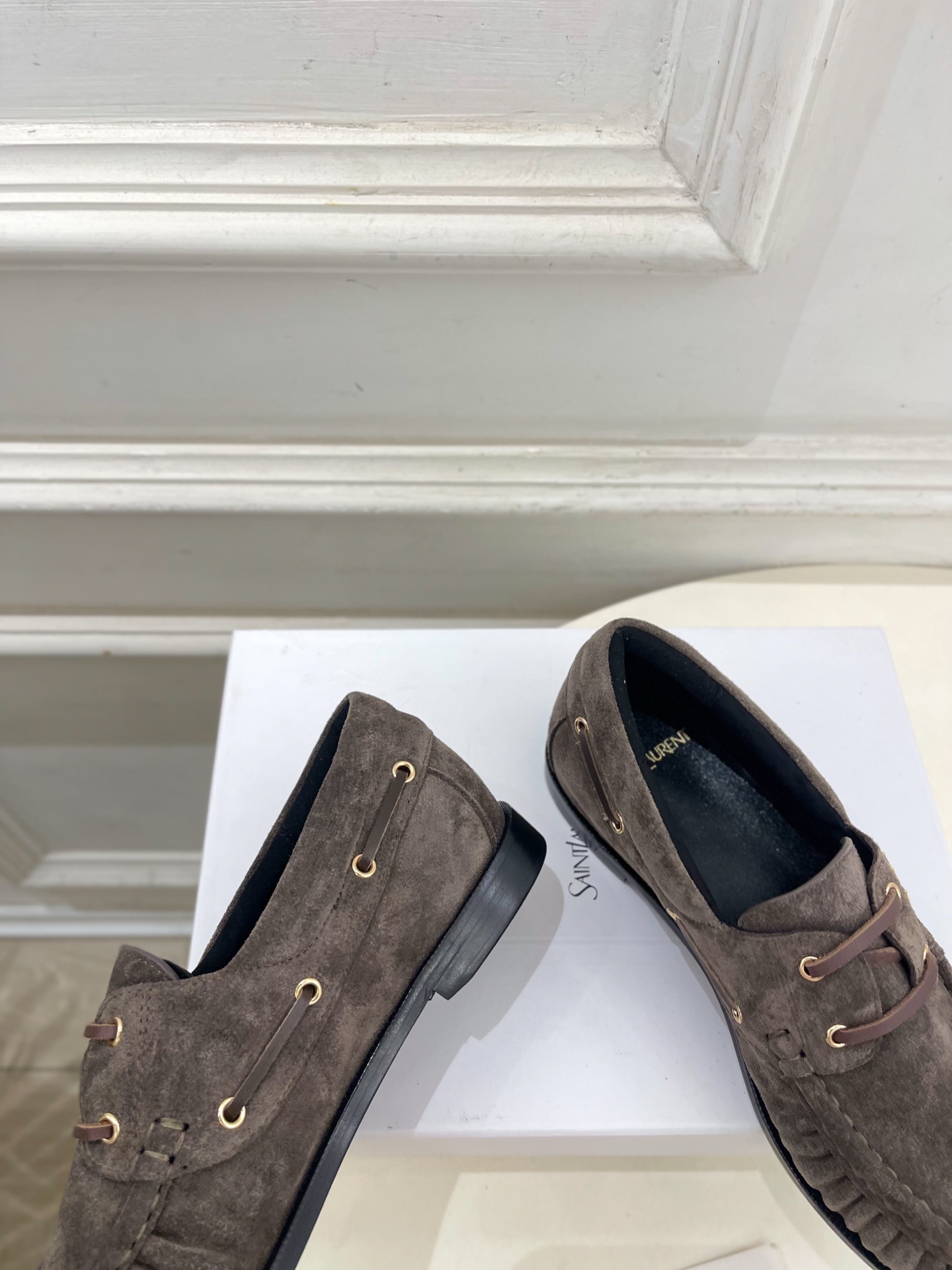SAIN*LAURENT 圣罗兰 26𝐬𝐬 ☘️2026秋冬新品YSL褶皱情侣款乐福鞋 小皮鞋上新☑️ ————— SAIN*LAURENT 圣罗兰 26𝐬𝐬 ☘️2026秋冬新品YSL褶皱情侣款乐福鞋 小皮鞋上新☑️ —————