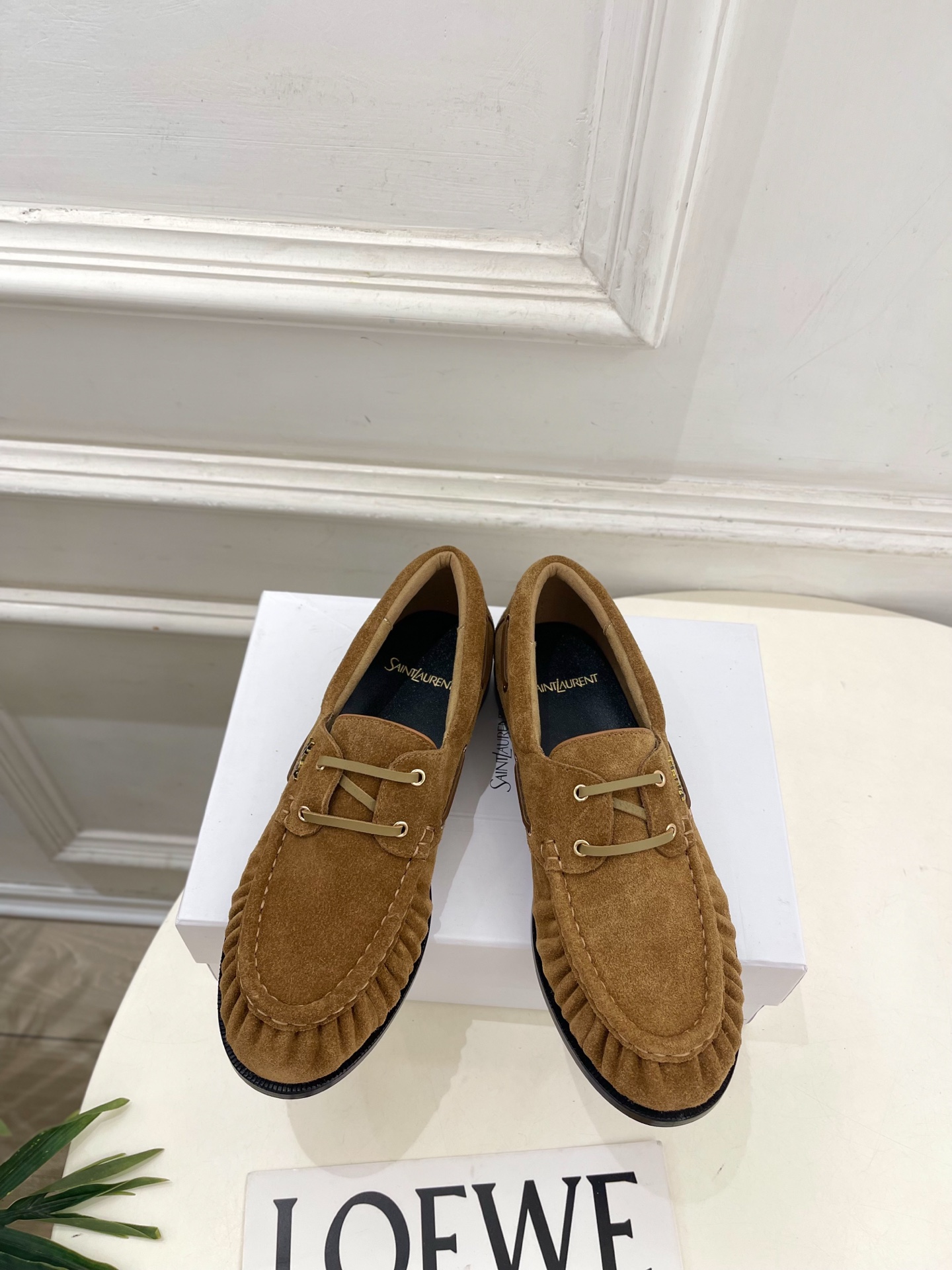 SAIN*LAURENT 圣罗兰 26𝐬𝐬 ☘️2026秋冬新品YSL褶皱情侣款乐福鞋 小皮鞋上新☑️ ————— SAIN*LAURENT 圣罗兰 26𝐬𝐬 ☘️2026秋冬新品YSL褶皱情侣款乐福鞋 小皮鞋上新☑️ —————