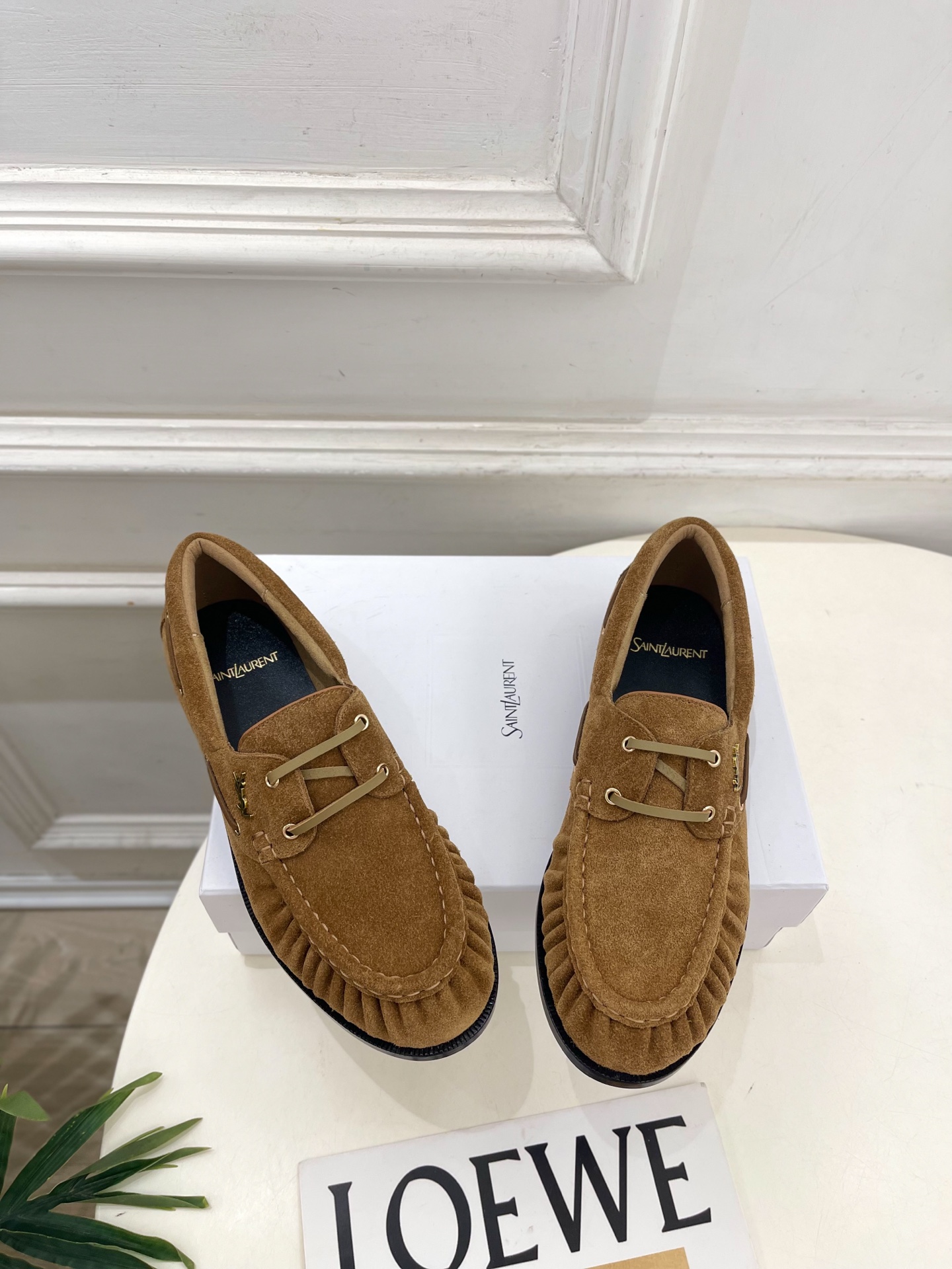 SAIN*LAURENT 圣罗兰 26𝐬𝐬 ☘️2026秋冬新品YSL褶皱情侣款乐福鞋 小皮鞋上新☑️ ————— SAIN*LAURENT 圣罗兰 26𝐬𝐬 ☘️2026秋冬新品YSL褶皱情侣款乐福鞋 小皮鞋上新☑️ —————