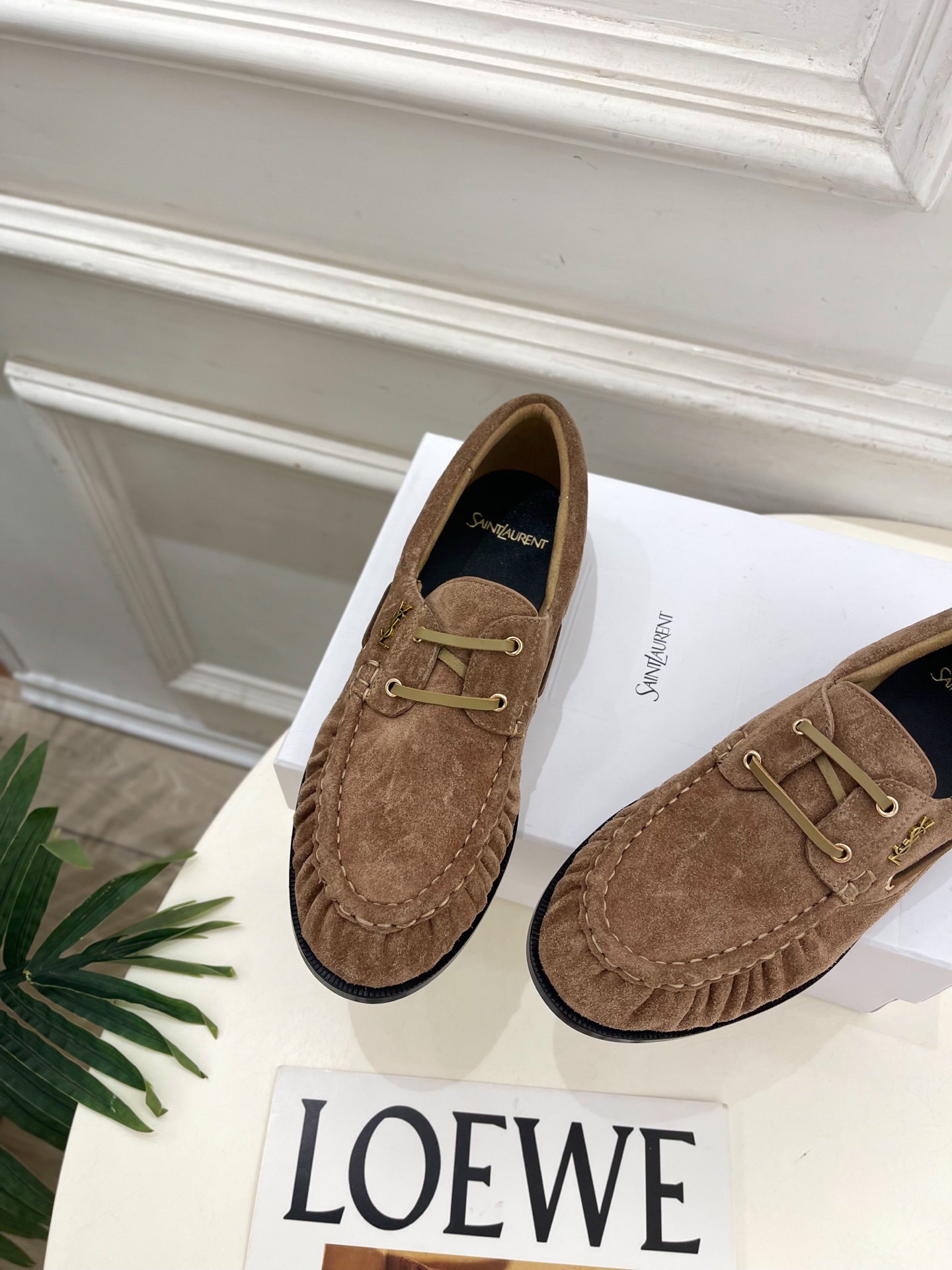SAIN*LAURENT 圣罗兰 26𝐬𝐬 ☘️2026秋冬新品YSL褶皱情侣款乐福鞋 小皮鞋上新☑️ ————— SAIN*LAURENT 圣罗兰 26𝐬𝐬 ☘️2026秋冬新品YSL褶皱情侣款乐福鞋 小皮鞋上新☑️ —————
