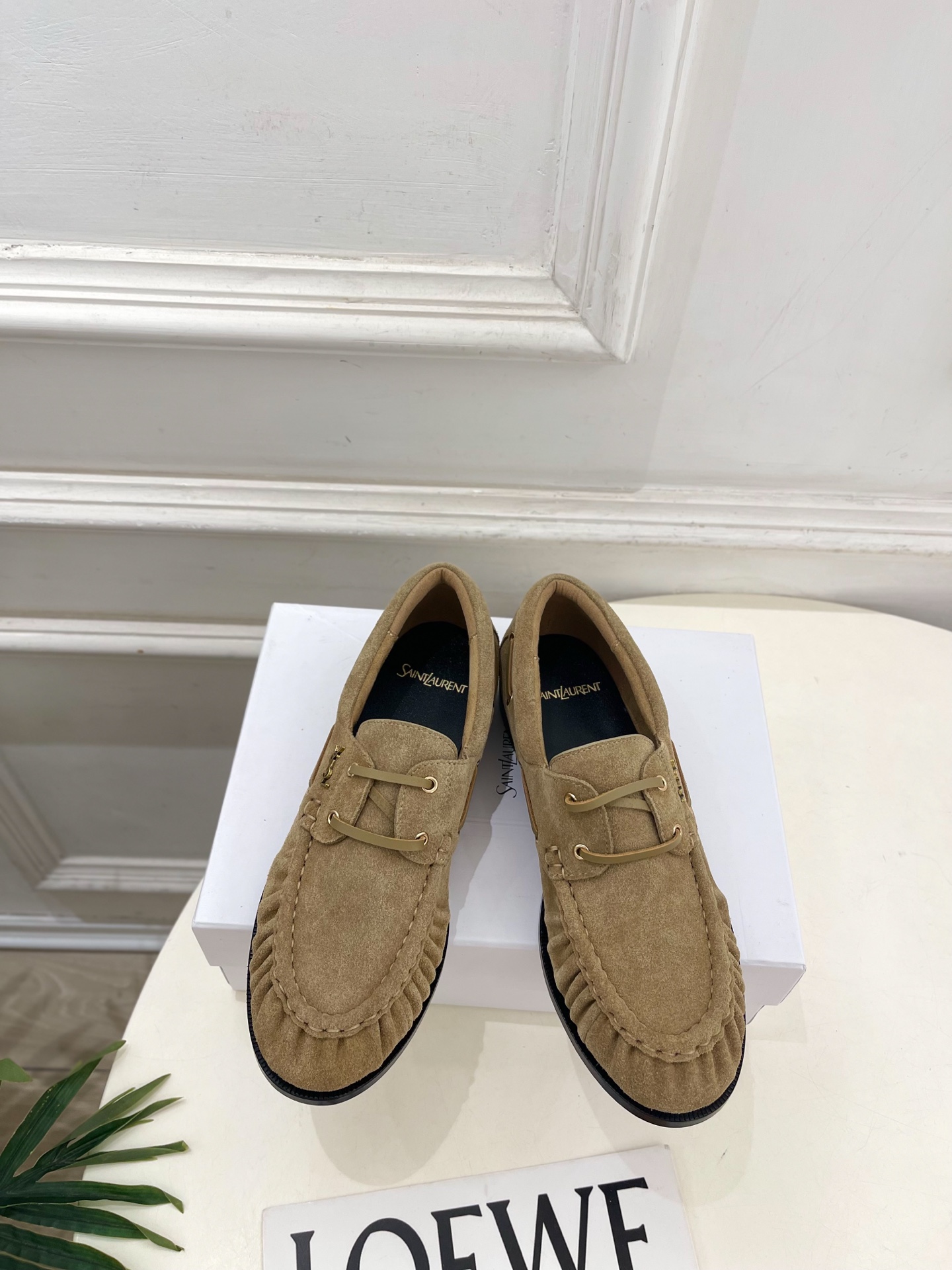 SAIN*LAURENT 圣罗兰 26𝐬𝐬 ☘️2026秋冬新品YSL褶皱情侣款乐福鞋 小皮鞋上新☑️ ————— SAIN*LAURENT 圣罗兰 26𝐬𝐬 ☘️2026秋冬新品YSL褶皱情侣款乐福鞋 小皮鞋上新☑️ —————