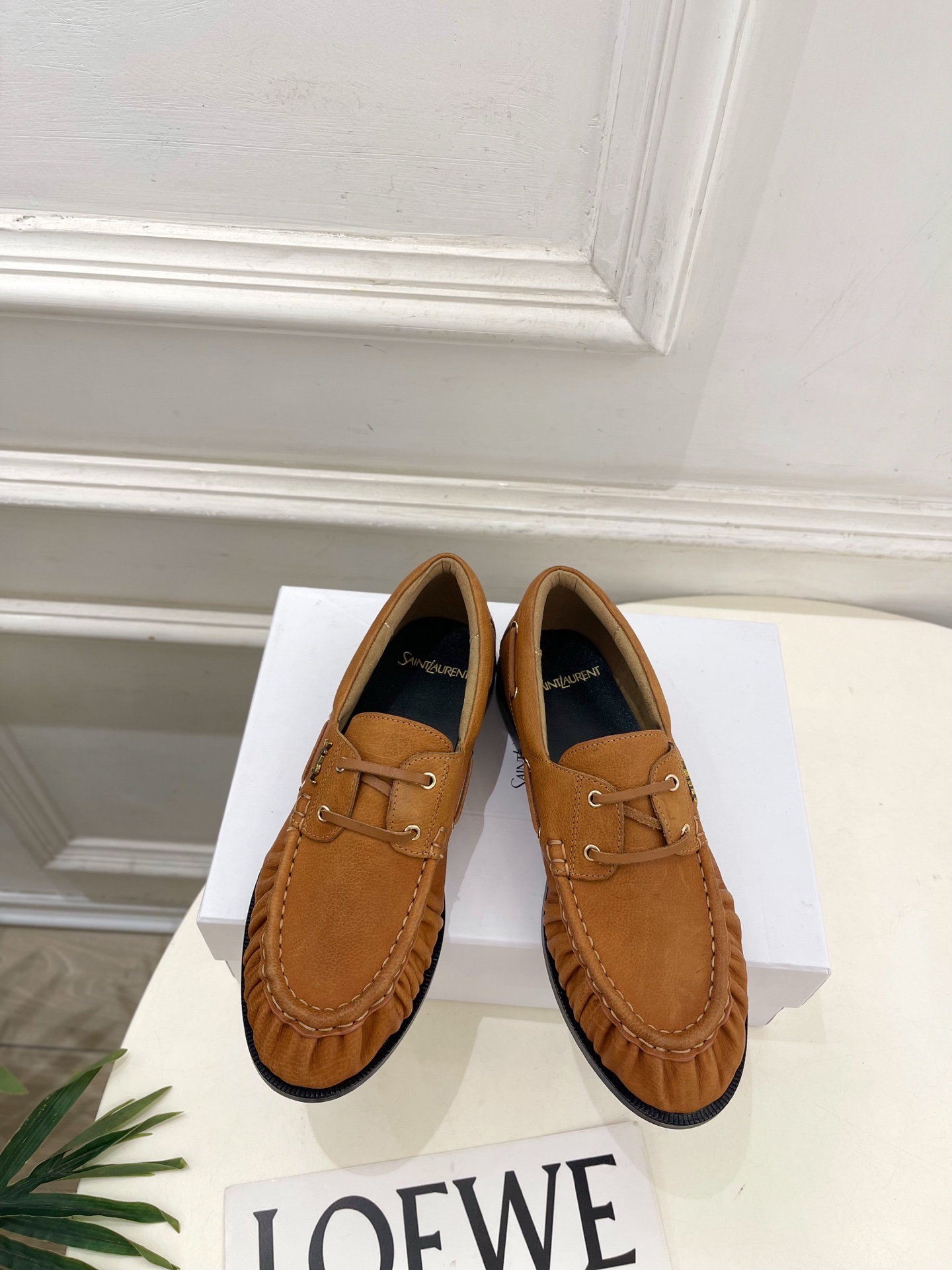 SAIN*LAURENT 圣罗兰 26𝐬𝐬 ☘️2026秋冬新品YSL褶皱情侣款乐福鞋 小皮鞋上新☑️ ————— SAIN*LAURENT 圣罗兰 26𝐬𝐬 ☘️2026秋冬新品YSL褶皱情侣款乐福鞋 小皮鞋上新☑️ —————