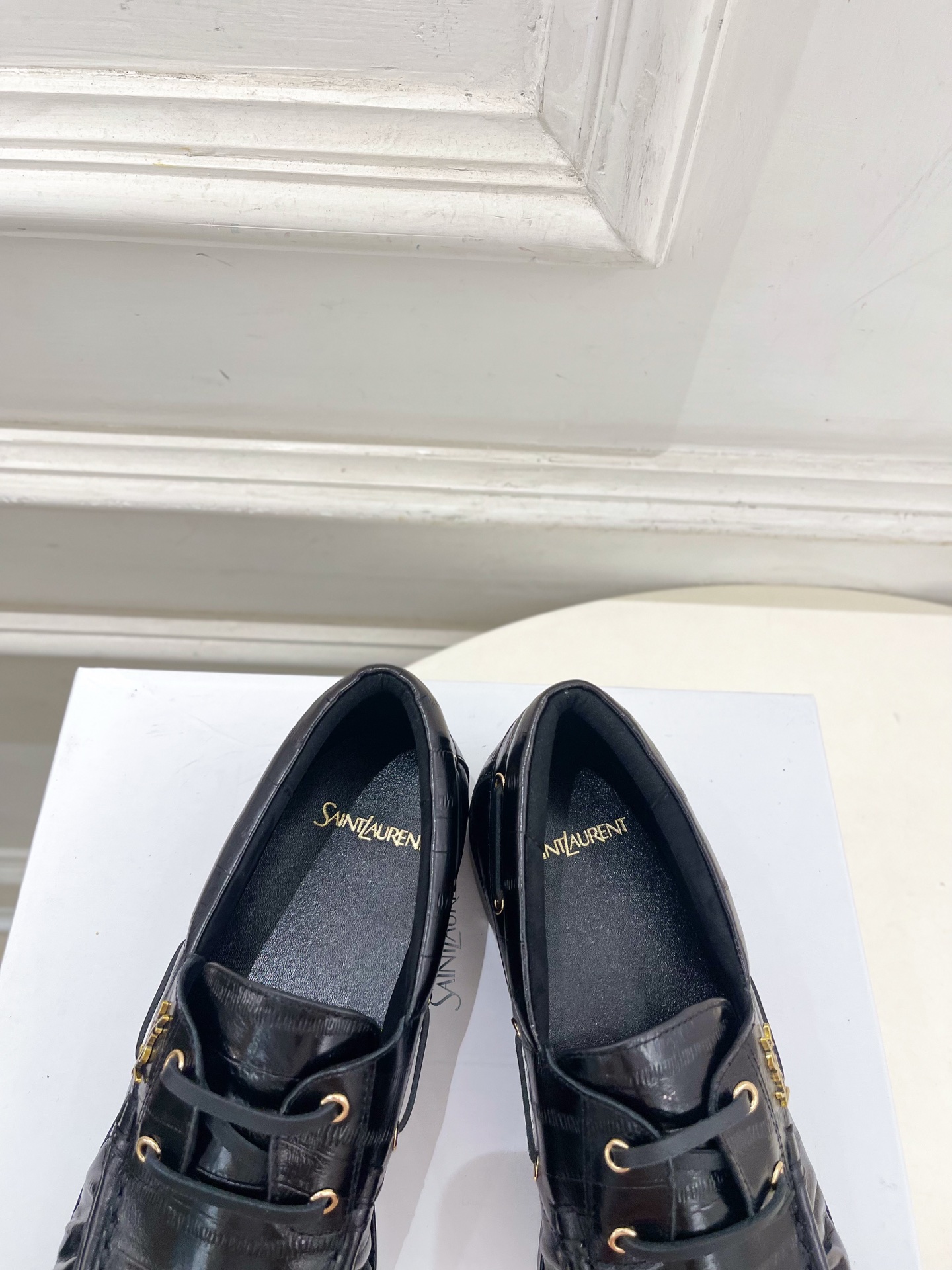 SAIN*LAURENT 圣罗兰 26𝐬𝐬 ☘️2026秋冬新品YSL褶皱情侣款乐福鞋 小皮鞋上新☑️ ————— SAIN*LAURENT 圣罗兰 26𝐬𝐬 ☘️2026秋冬新品YSL褶皱情侣款乐福鞋 小皮鞋上新☑️ —————