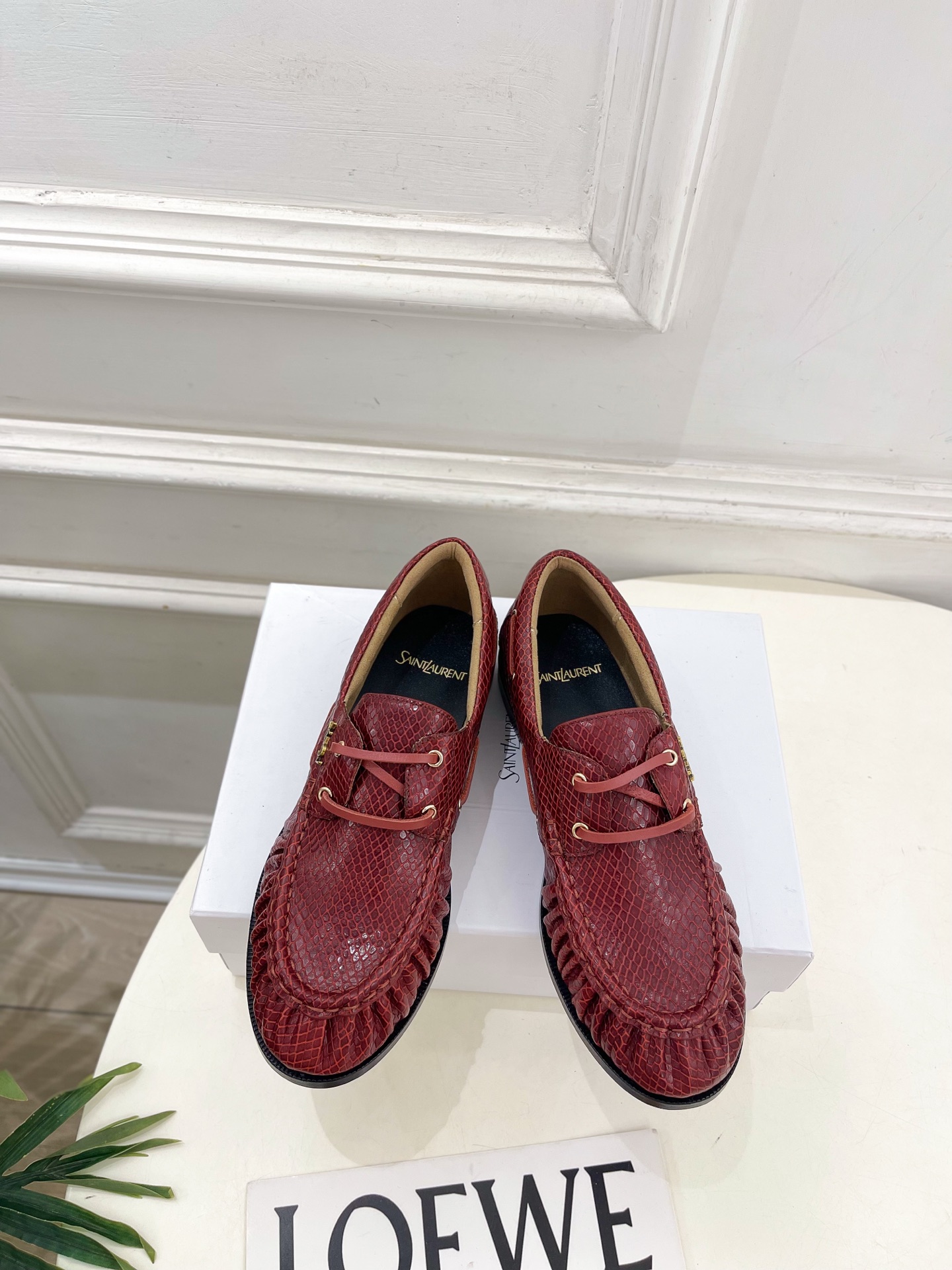SAIN*LAURENT 圣罗兰 26𝐬𝐬 ☘️2026秋冬新品YSL褶皱情侣款乐福鞋 小皮鞋上新☑️ ————— SAIN*LAURENT 圣罗兰 26𝐬𝐬 ☘️2026秋冬新品YSL褶皱情侣款乐福鞋 小皮鞋上新☑️ —————