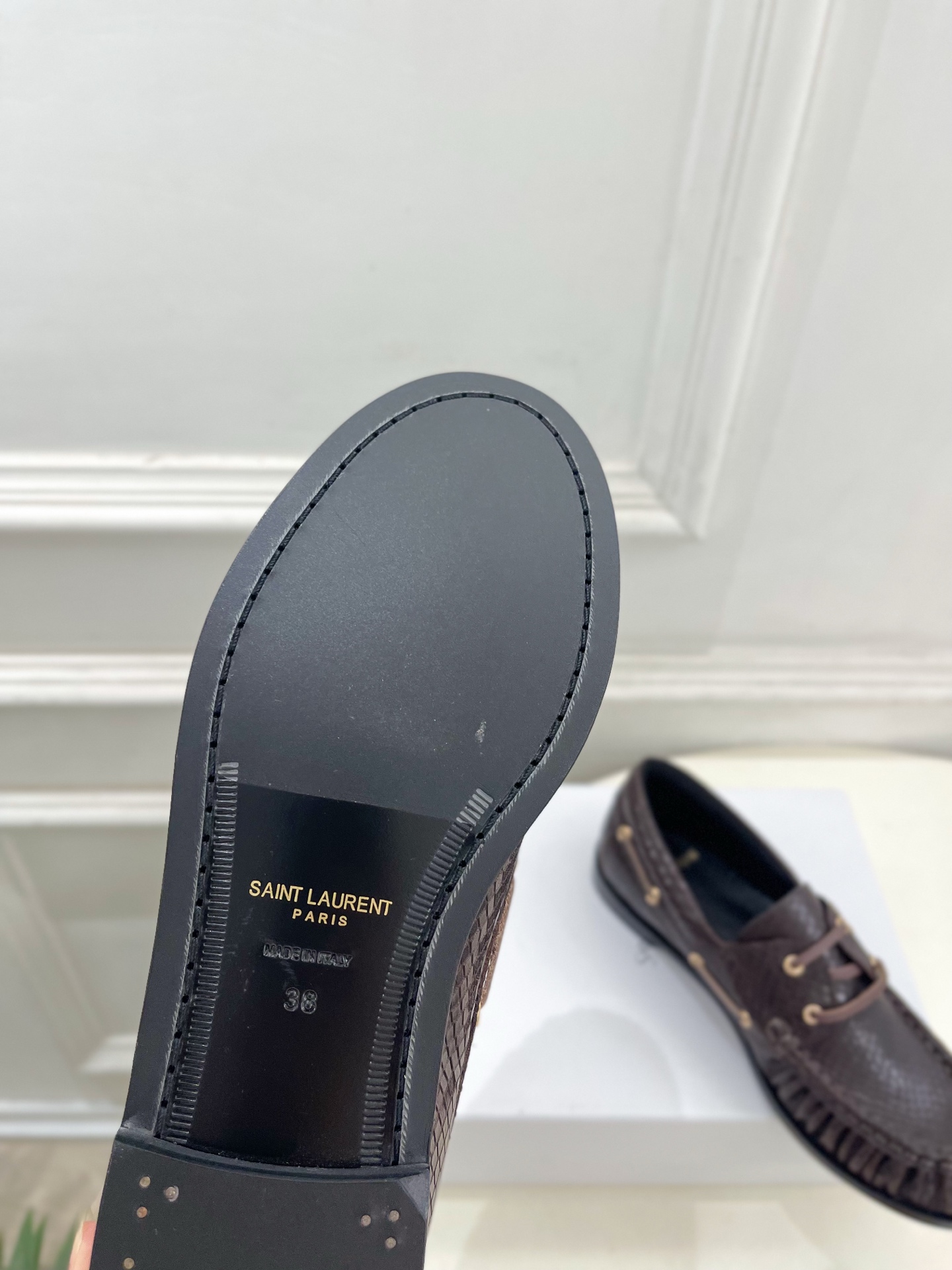 SAIN*LAURENT 圣罗兰 26𝐬𝐬 ☘️2026秋冬新品YSL褶皱情侣款乐福鞋 小皮鞋上新☑️ ————— SAIN*LAURENT 圣罗兰 26𝐬𝐬 ☘️2026秋冬新品YSL褶皱情侣款乐福鞋 小皮鞋上新☑️ —————