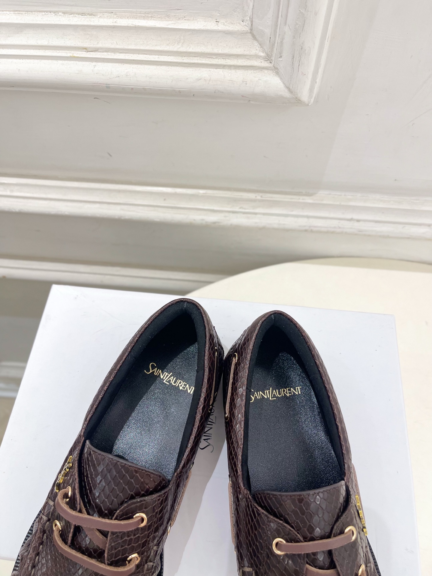 SAIN*LAURENT 圣罗兰 26𝐬𝐬 ☘️2026秋冬新品YSL褶皱情侣款乐福鞋 小皮鞋上新☑️ ————— SAIN*LAURENT 圣罗兰 26𝐬𝐬 ☘️2026秋冬新品YSL褶皱情侣款乐福鞋 小皮鞋上新☑️ —————