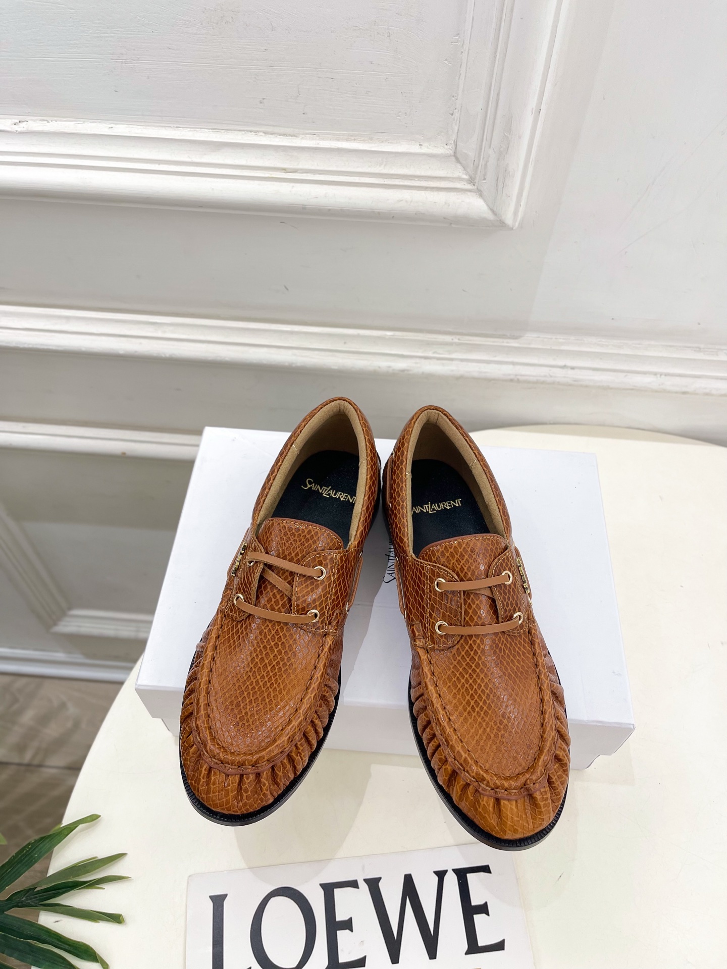 SAIN*LAURENT 圣罗兰 26𝐬𝐬 ☘️2026秋冬新品YSL褶皱情侣款乐福鞋 小皮鞋上新☑️ ————— SAIN*LAURENT 圣罗兰 26𝐬𝐬 ☘️2026秋冬新品YSL褶皱情侣款乐福鞋 小皮鞋上新☑️ —————