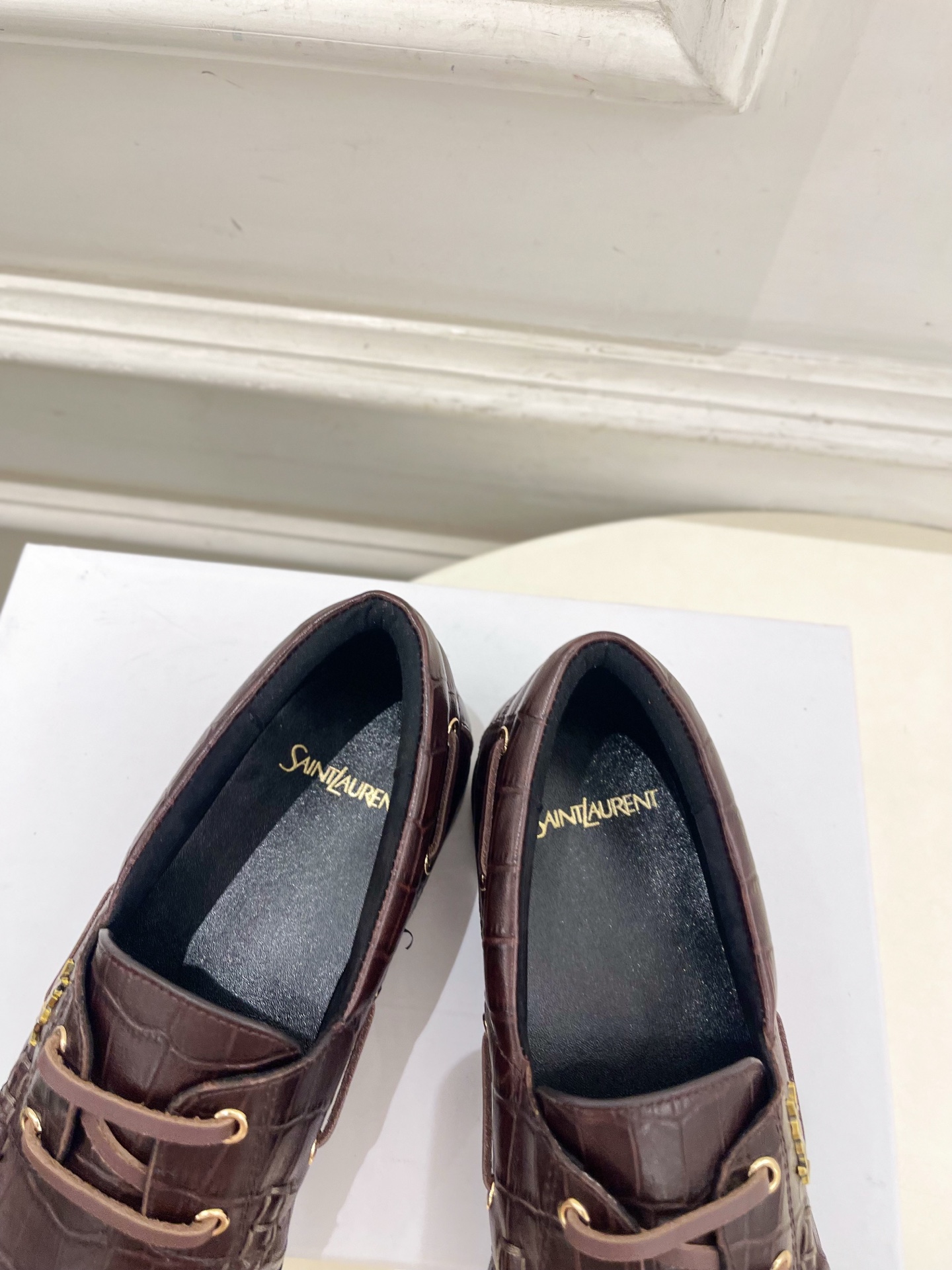SAIN*LAURENT 圣罗兰 26𝐬𝐬 ☘️2026秋冬新品YSL褶皱情侣款乐福鞋 小皮鞋上新☑️ ————— SAIN*LAURENT 圣罗兰 26𝐬𝐬 ☘️2026秋冬新品YSL褶皱情侣款乐福鞋 小皮鞋上新☑️ —————