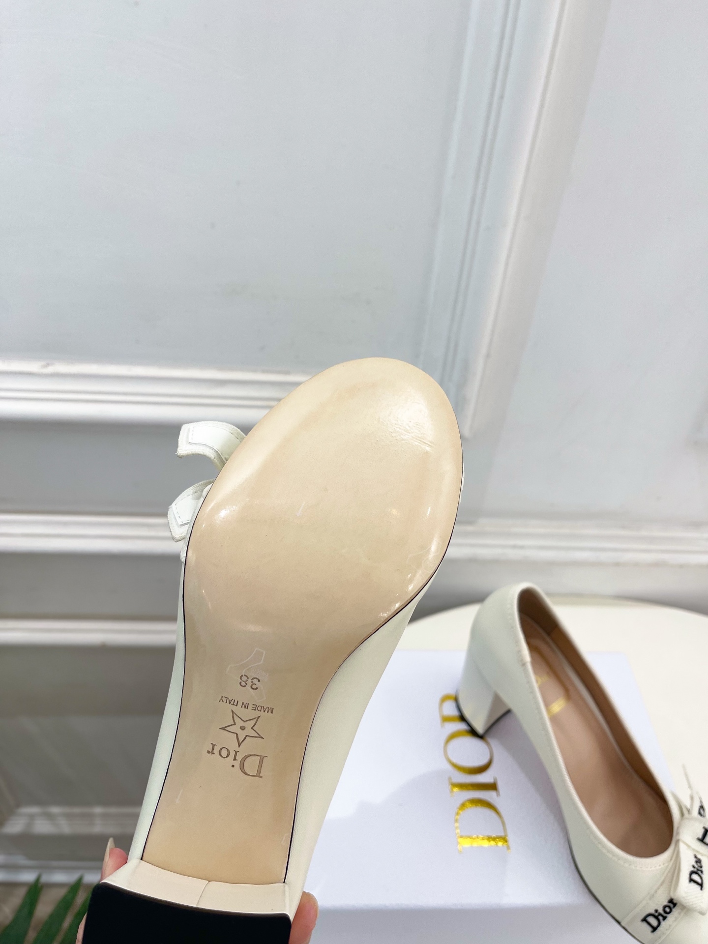 Dior |  迪奥  26𝐬𝐬  🧡💚2026秋冬新品 顶级版本⚠️ 专柜主打新款 J'Adior 字母饰带蝴蝶结粗跟