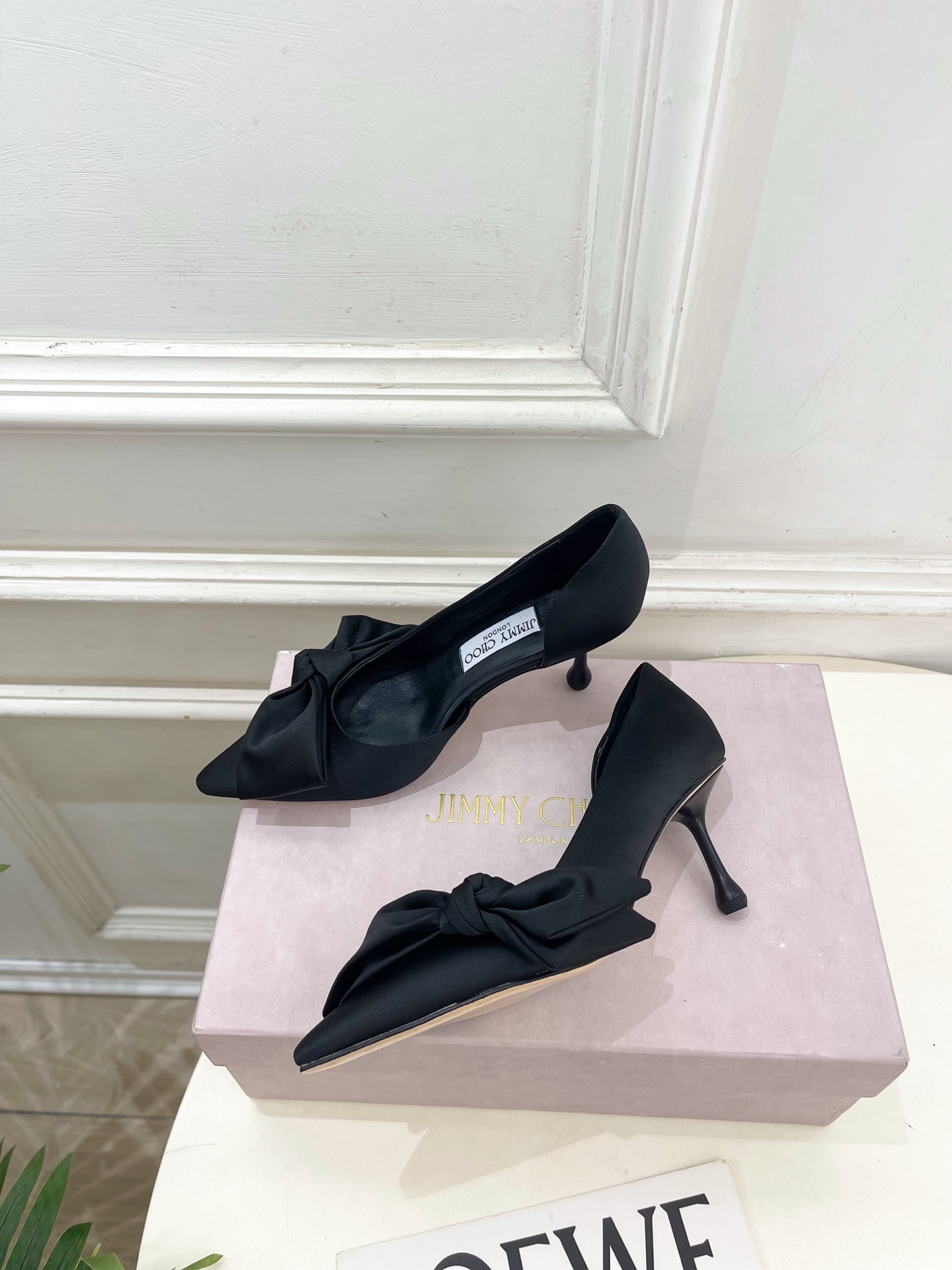JimmyChoo 吉米周 26𝐬𝐬 ——— ✨ 2026秋冬新品 专柜最新JC尖头蝴蝶结内空高跟凉鞋 BS JimmyChoo 吉米周 26𝐬𝐬 ——— ✨ 2026秋冬新品 专柜最新JC尖头蝴蝶结内空高跟凉鞋 BS