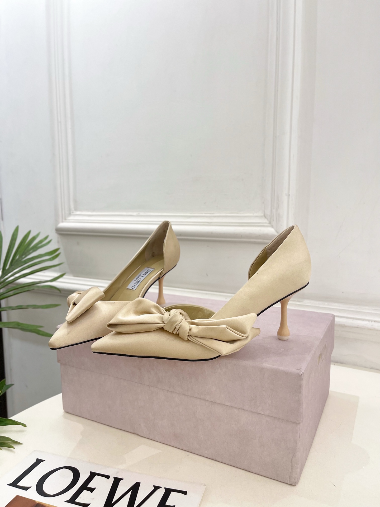 JimmyChoo 吉米周 26𝐬𝐬 ——— ✨ 2026秋冬新品 专柜最新JC尖头蝴蝶结内空高跟凉鞋 BS JimmyChoo 吉米周 26𝐬𝐬 ——— ✨ 2026秋冬新品 专柜最新JC尖头蝴蝶结内空高跟凉鞋 BS