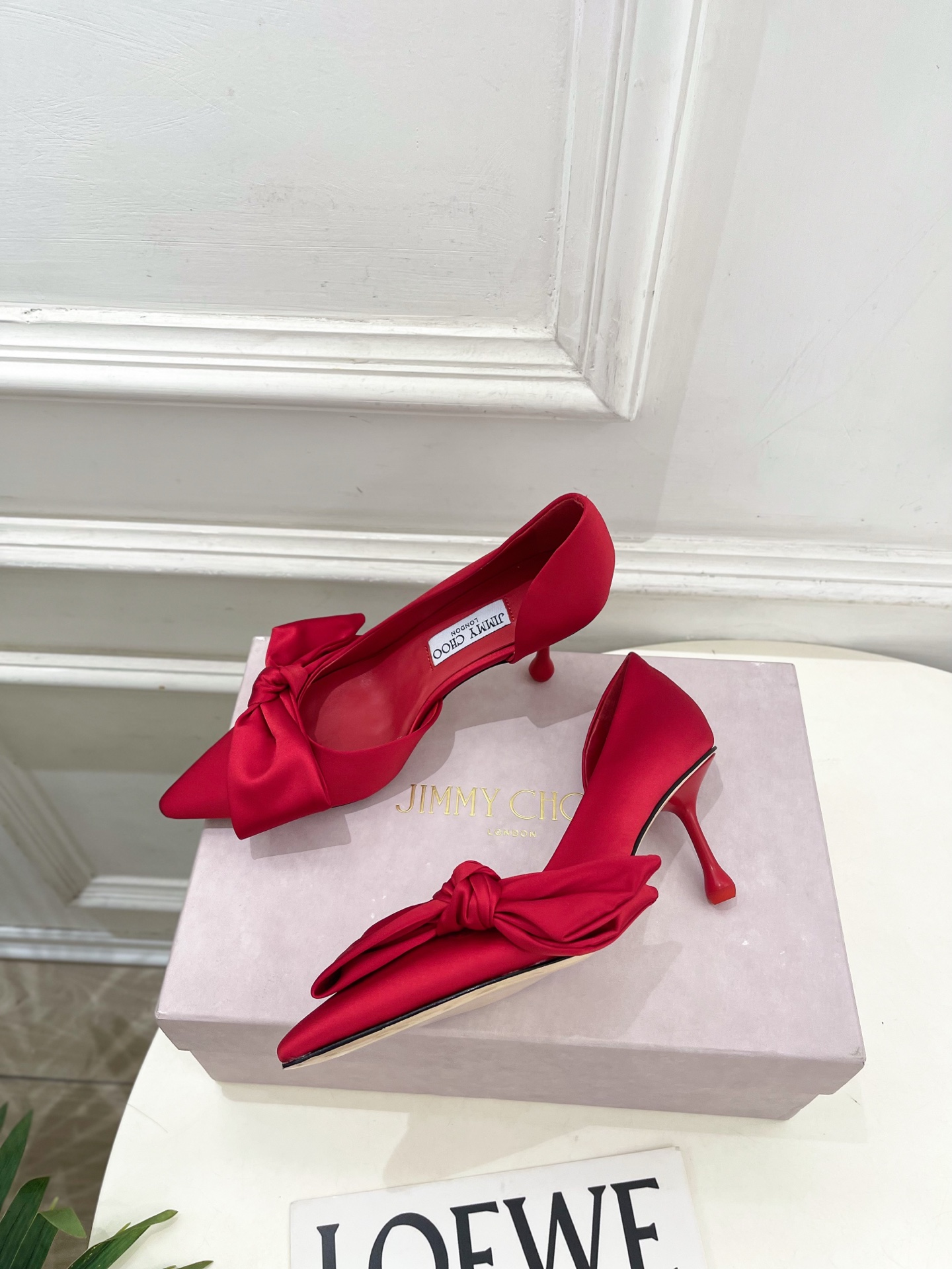 JimmyChoo 吉米周 26𝐬𝐬 ——— ✨ 2026秋冬新品 专柜最新JC尖头蝴蝶结内空高跟凉鞋 BS JimmyChoo 吉米周 26𝐬𝐬 ——— ✨ 2026秋冬新品 专柜最新JC尖头蝴蝶结内空高跟凉鞋 BS