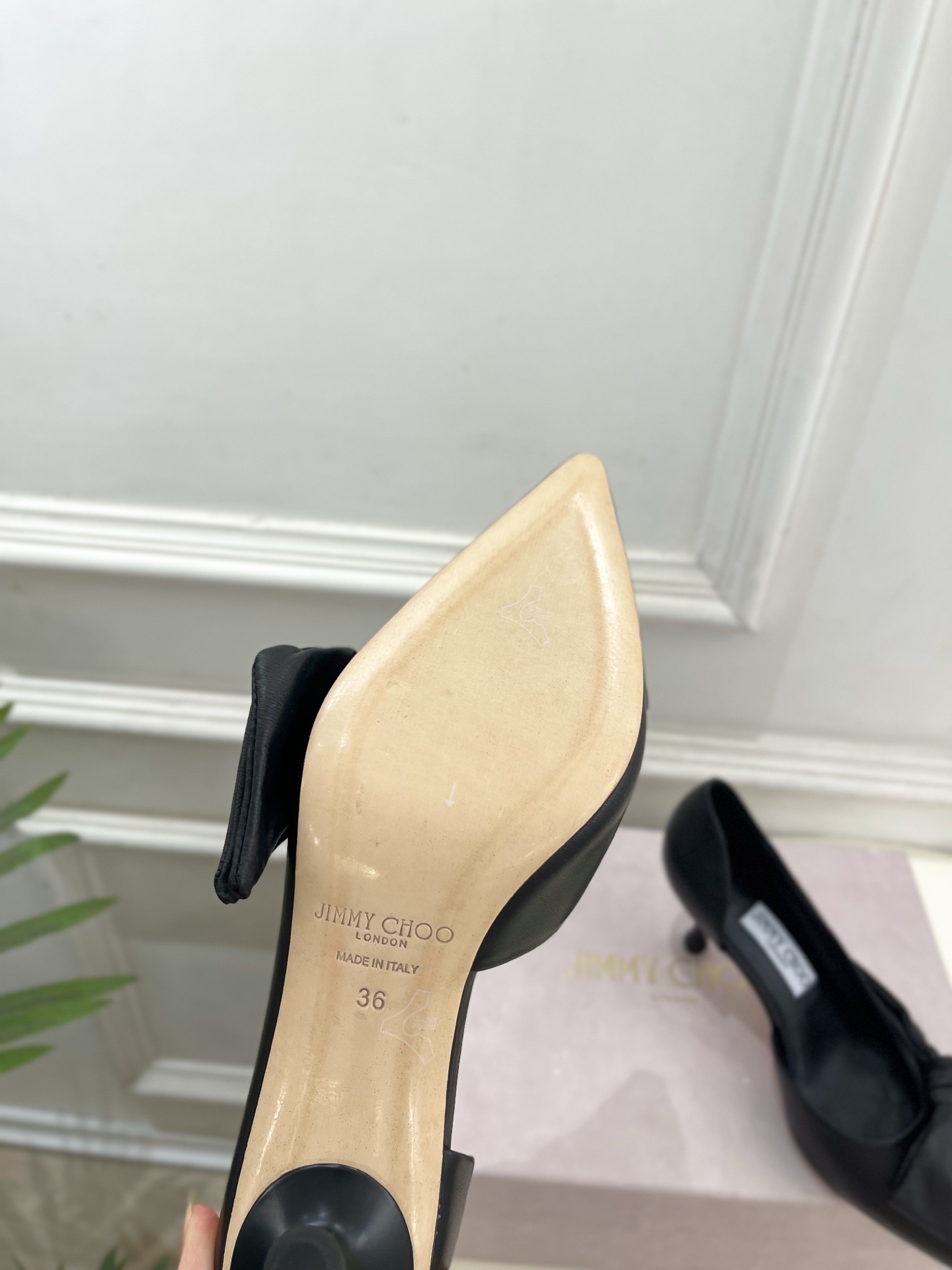 JimmyChoo 吉米周 26𝐬𝐬 ——— ✨ 2026秋冬新品 专柜最新JC尖头蝴蝶结内空高跟凉鞋 BS JimmyChoo 吉米周 26𝐬𝐬 ——— ✨ 2026秋冬新品 专柜最新JC尖头蝴蝶结内空高跟凉鞋 BS