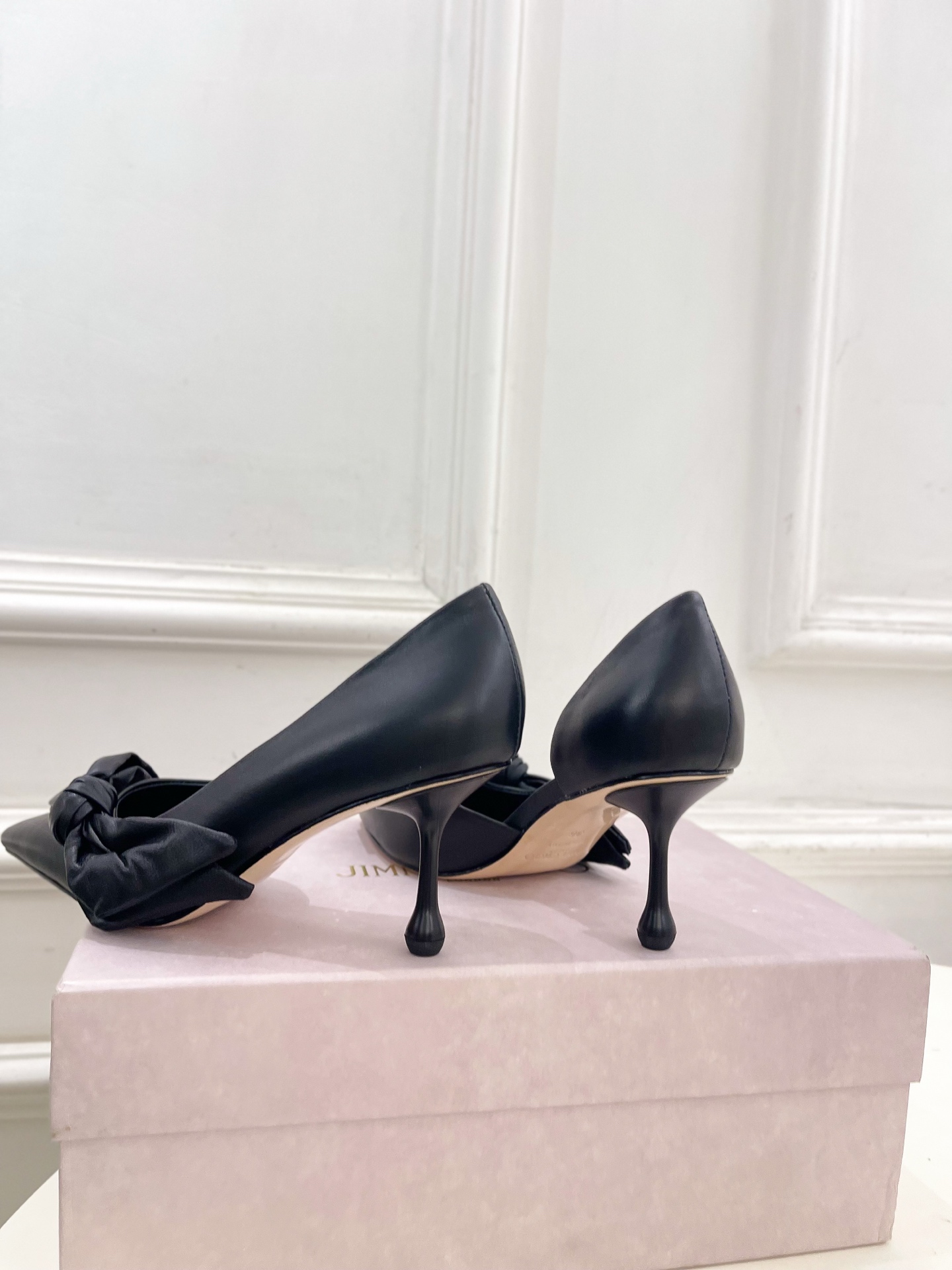 JimmyChoo 吉米周 26𝐬𝐬 ——— ✨ 2026秋冬新品 专柜最新JC尖头蝴蝶结内空高跟凉鞋 BS JimmyChoo 吉米周 26𝐬𝐬 ——— ✨ 2026秋冬新品 专柜最新JC尖头蝴蝶结内空高跟凉鞋 BS