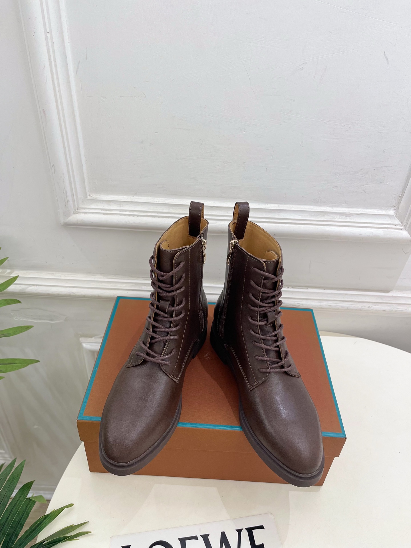 Loro Piana 乐悠翩雅 代购级别⚠️2026秋冬新品 复古简约系带内拉链马丁靴————————— LP是意大利 Loro Piana 乐悠翩雅 代购级别⚠️2026秋冬新品 复古简约系带内拉链马丁靴————————— LP是意大利