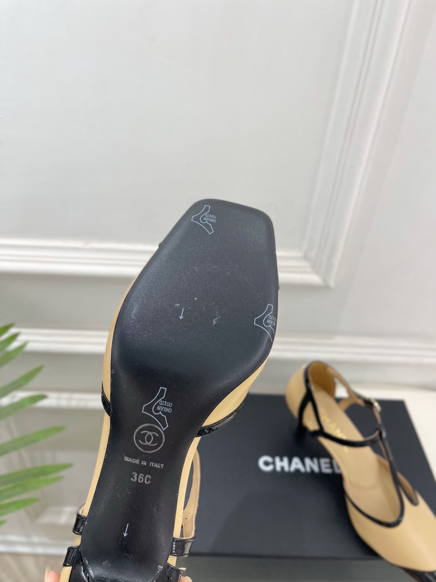 𝐂𝐇𝐀𝐍𝐄𝐋  | 小香  26𝐬𝐬  🦋2026 秋冬新品 专柜经典走秀款 小香双C拼色T字带中空凉鞋 系列上新〰 🍬