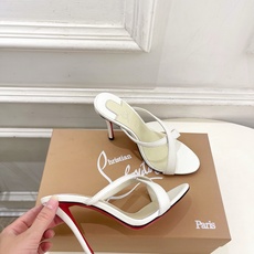 Christian Louboutin路铂廷 26ss ✨ 2026新品 CL极简交叉带高跟拖鞋 红底鞋系列,顶级硬货上 Christian Louboutin路铂廷 26ss ✨ 2026新品 CL极简交叉带高跟拖鞋 红底鞋系列,顶级硬货上