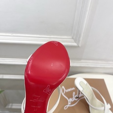 Christian Louboutin路铂廷 26ss ✨ 2026新品 CL极简交叉带高跟拖鞋 红底鞋系列,顶级硬货上 Christian Louboutin路铂廷 26ss ✨ 2026新品 CL极简交叉带高跟拖鞋 红底鞋系列,顶级硬货上