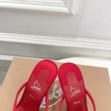 Christian Louboutin路铂廷 26ss ✨ 2026新品 CL极简交叉带高跟拖鞋 红底鞋系列,顶级硬货上 Christian Louboutin路铂廷 26ss ✨ 2026新品 CL极简交叉带高跟拖鞋 红底鞋系列,顶级硬货上