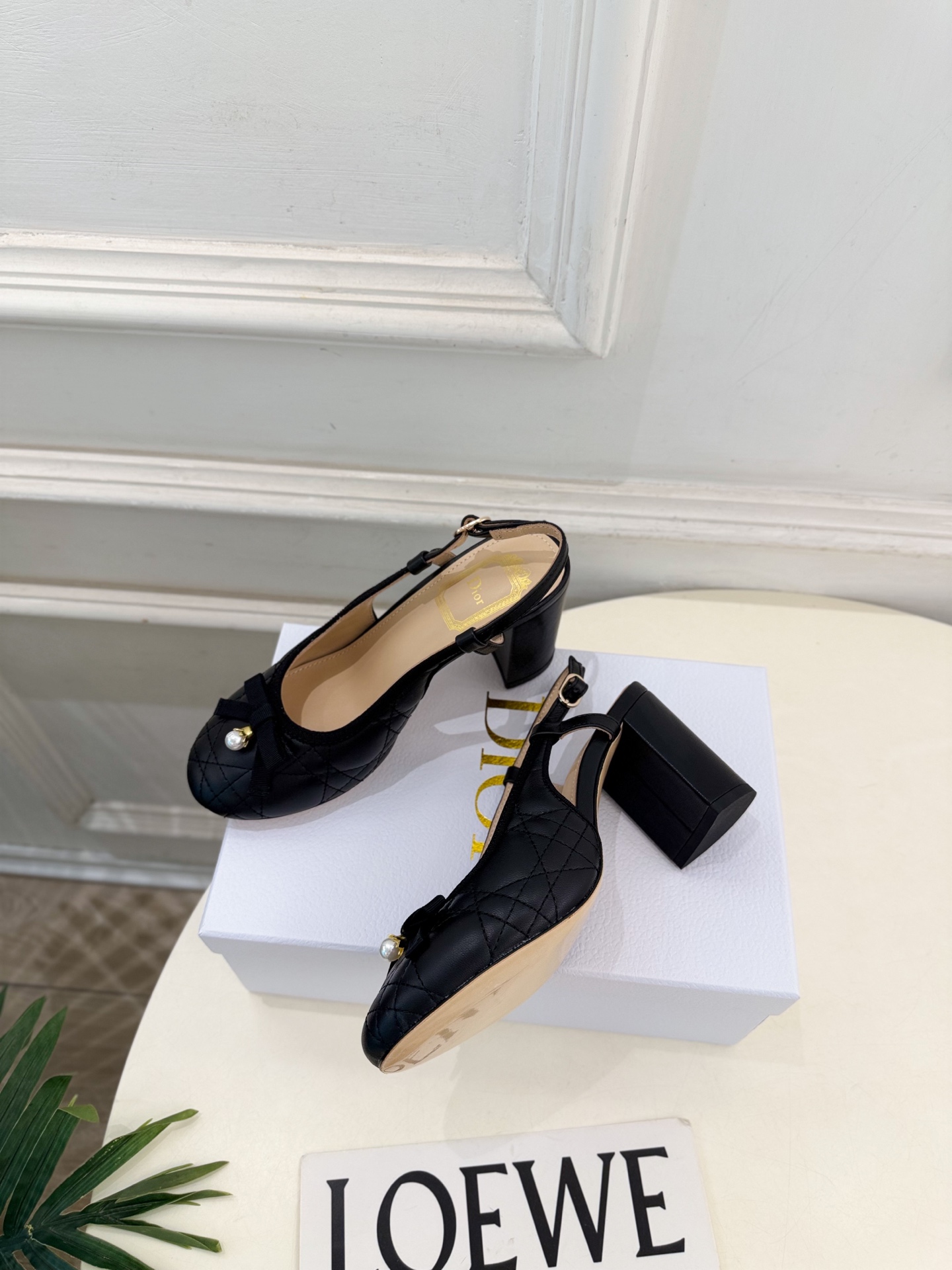 Dior |  迪奥  26𝐬𝐬  🧡💚2026秋冬新品 顶级版本⚠️ 专柜主打新款 J'Adio藤格纹珍珠蝴蝶结后空高