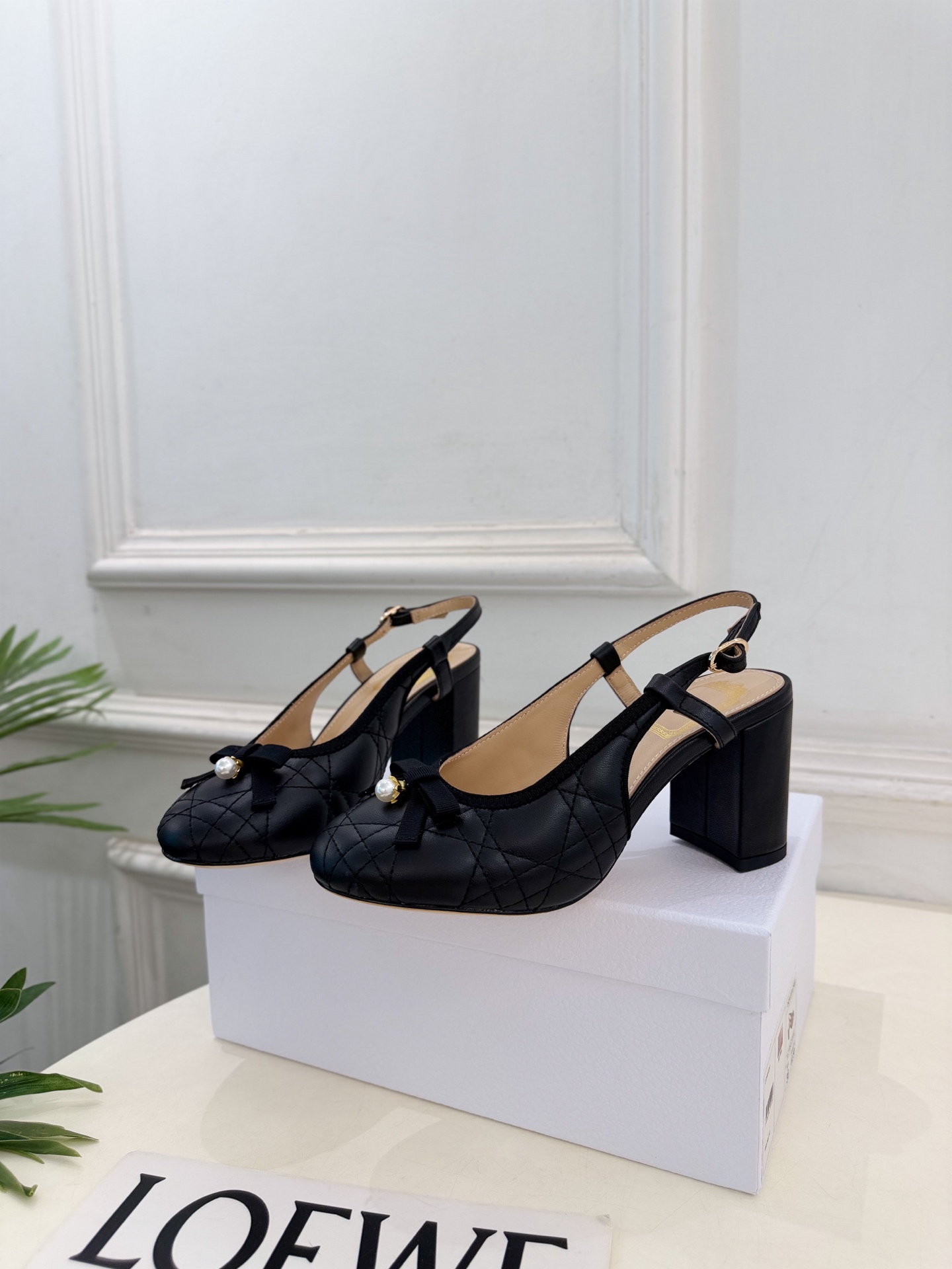 Dior |  迪奥  26𝐬𝐬  🧡💚2026秋冬新品 顶级版本⚠️ 专柜主打新款 J'Adio藤格纹珍珠蝴蝶结后空高