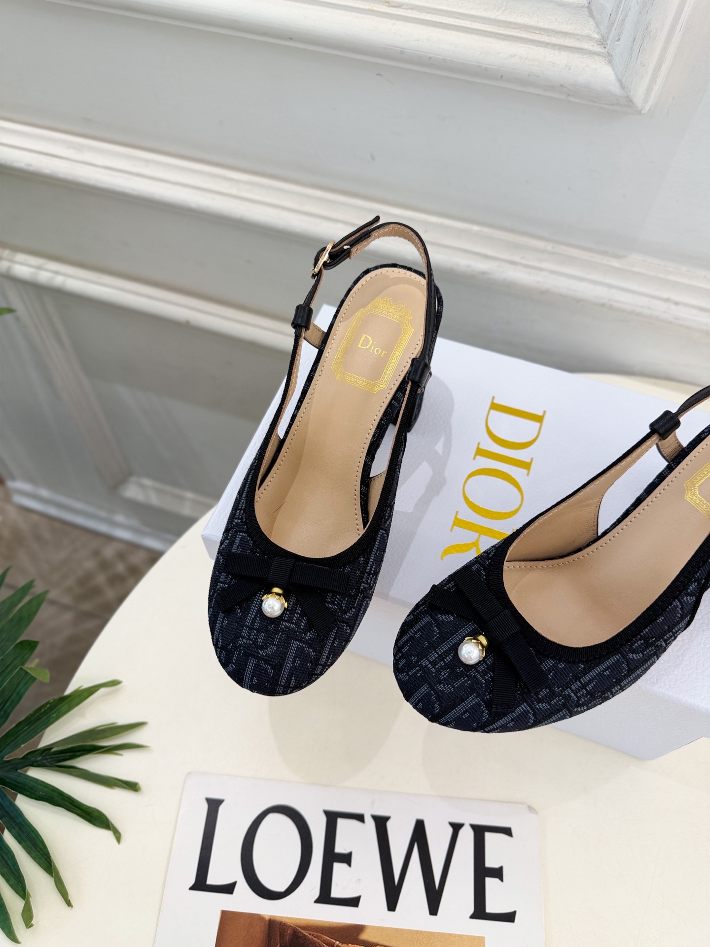 Dior |  迪奥  26𝐬𝐬  🧡💚2026秋冬新品 顶级版本⚠️ 专柜主打新款 J'Adio藤格纹珍珠蝴蝶结后空高
