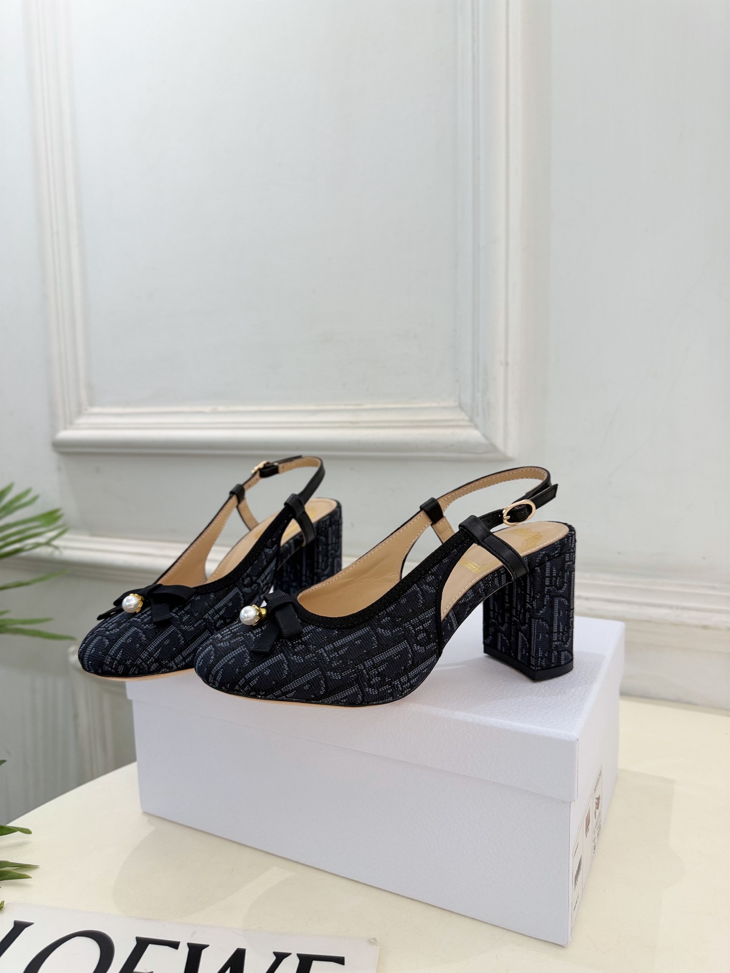 Dior |  迪奥  26𝐬𝐬  🧡💚2026秋冬新品 顶级版本⚠️ 专柜主打新款 J'Adio藤格纹珍珠蝴蝶结后空高