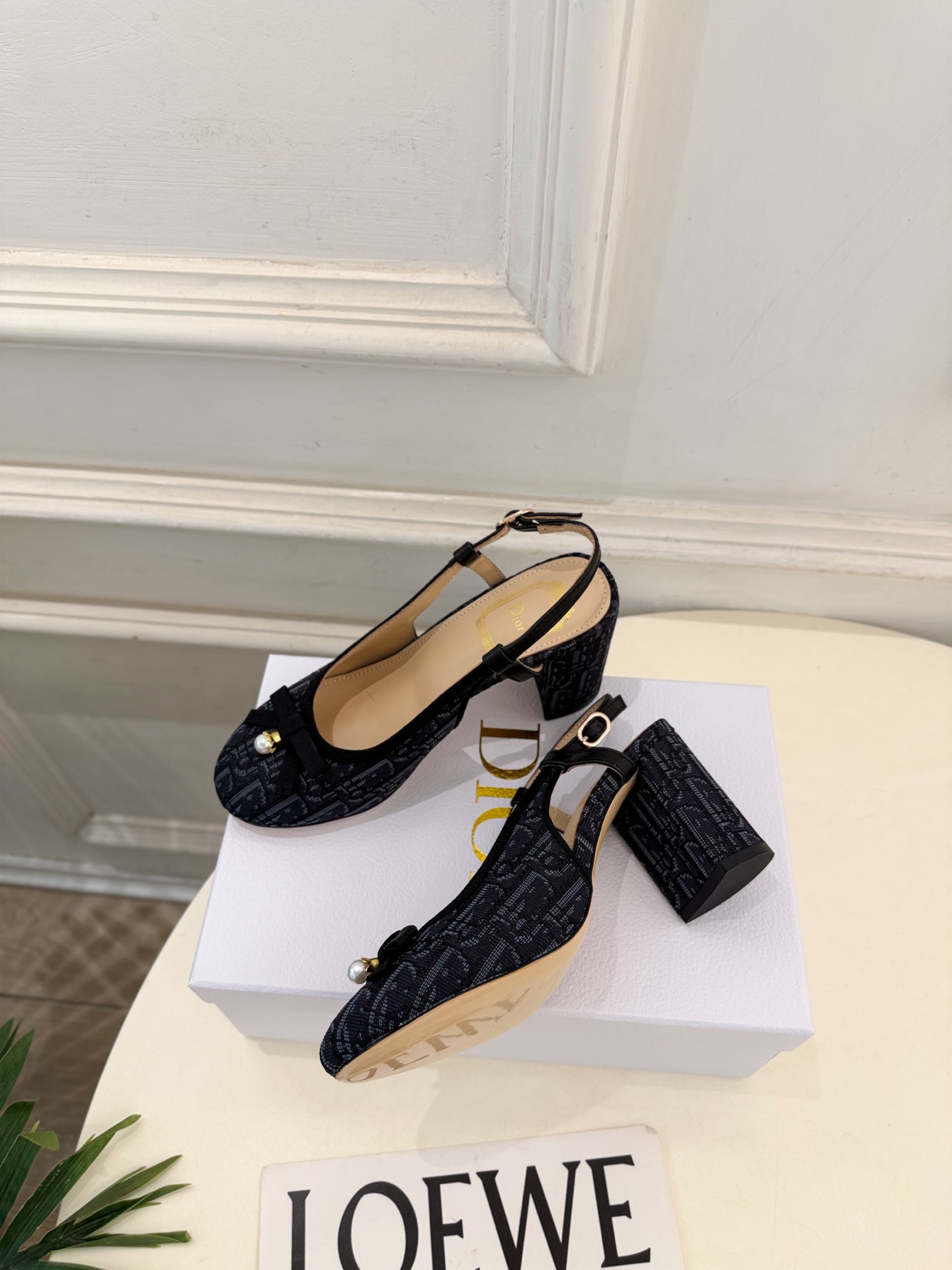 Dior |  迪奥  26𝐬𝐬  🧡💚2026秋冬新品 顶级版本⚠️ 专柜主打新款 J'Adio藤格纹珍珠蝴蝶结后空高
