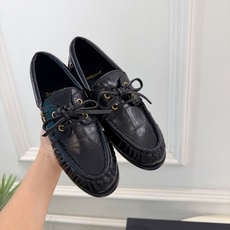 SAIN*LAURENT 圣罗兰 26𝐬𝐬 ☘️2026秋冬新品YSL经典褶皱情侣款乐福小皮鞋 上新☑️ ———— SAIN*LAURENT 圣罗兰 26𝐬𝐬 ☘️2026秋冬新品YSL经典褶皱情侣款乐福小皮鞋 上新☑️ ————