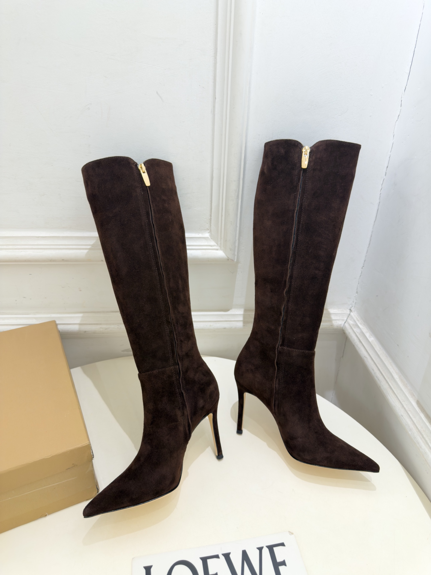 Gianvito Rossi｜吉安维托·罗西  26𝐬𝐬 2026秋冬新品 GR复古尖头侧拉链高跟长靴 火爆上新！ 这鞋