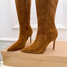 Gianvito Rossi|吉安维托·罗西 26𝐬𝐬 2026秋冬新品 GR复古尖头侧拉链高跟长靴 火爆上新! 这鞋 Gianvito Rossi|吉安维托·罗西 26𝐬𝐬 2026秋冬新品 GR复古尖头侧拉链高跟长靴 火爆上新! 这鞋