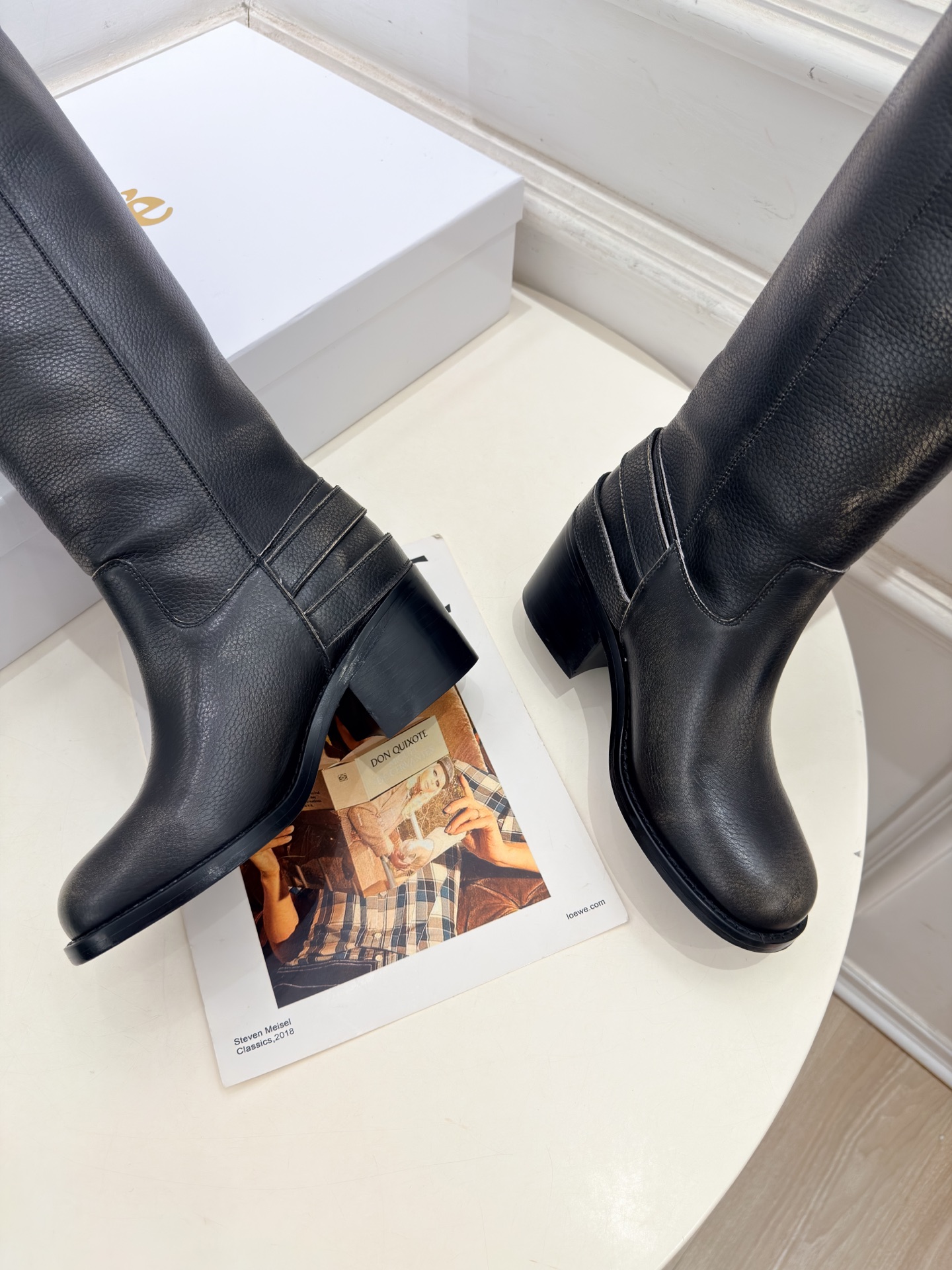 Chloé | 克洛伊 26𝐬𝐬  ⭐️今日推荐 2026秋冬新品 经典皮带扣做旧擦色粗跟短靴 长靴上新🆕 ❥ BS升级