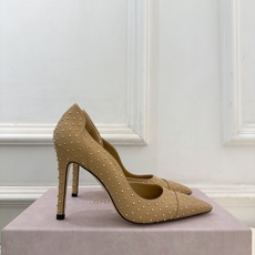 JimmyChoo 吉米周 26𝐬𝐬 ——— ✨ 2026秋冬新品 专柜最新 JC尖头鉚钉内空高跟鞋 BS名 JimmyChoo 吉米周 26𝐬𝐬 ——— ✨ 2026秋冬新品 专柜最新 JC尖头鉚钉内空高跟鞋 BS名