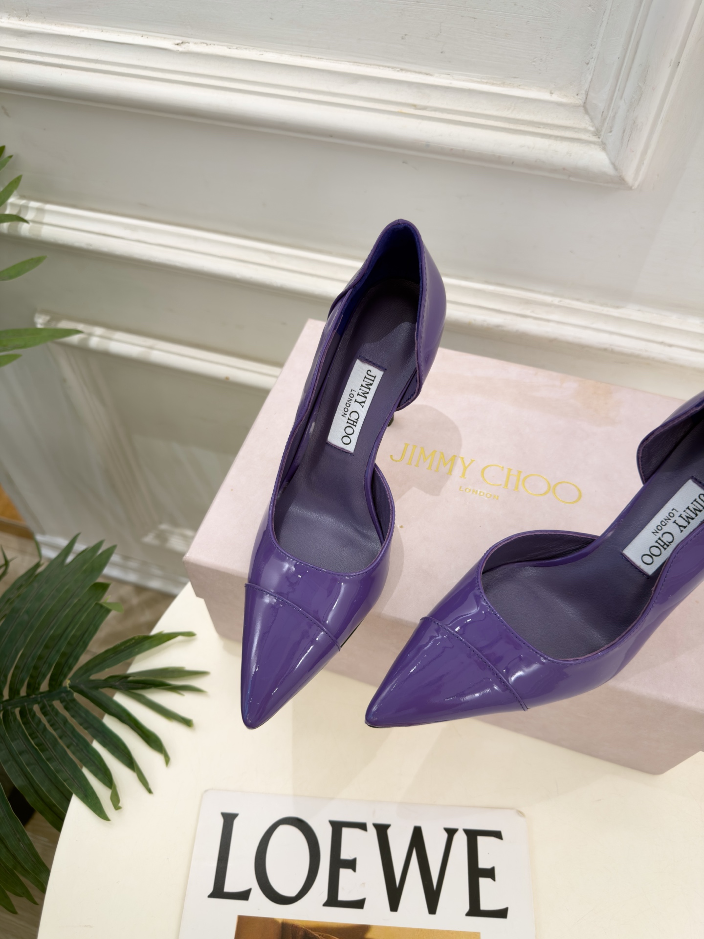 JimmyChoo 吉米周 26𝐬𝐬 ——— ✨ 2026秋冬新品 专柜最新 JC漆皮尖头内空高跟鞋 BS名 JimmyChoo 吉米周 26𝐬𝐬 ——— ✨ 2026秋冬新品 专柜最新 JC漆皮尖头内空高跟鞋 BS名