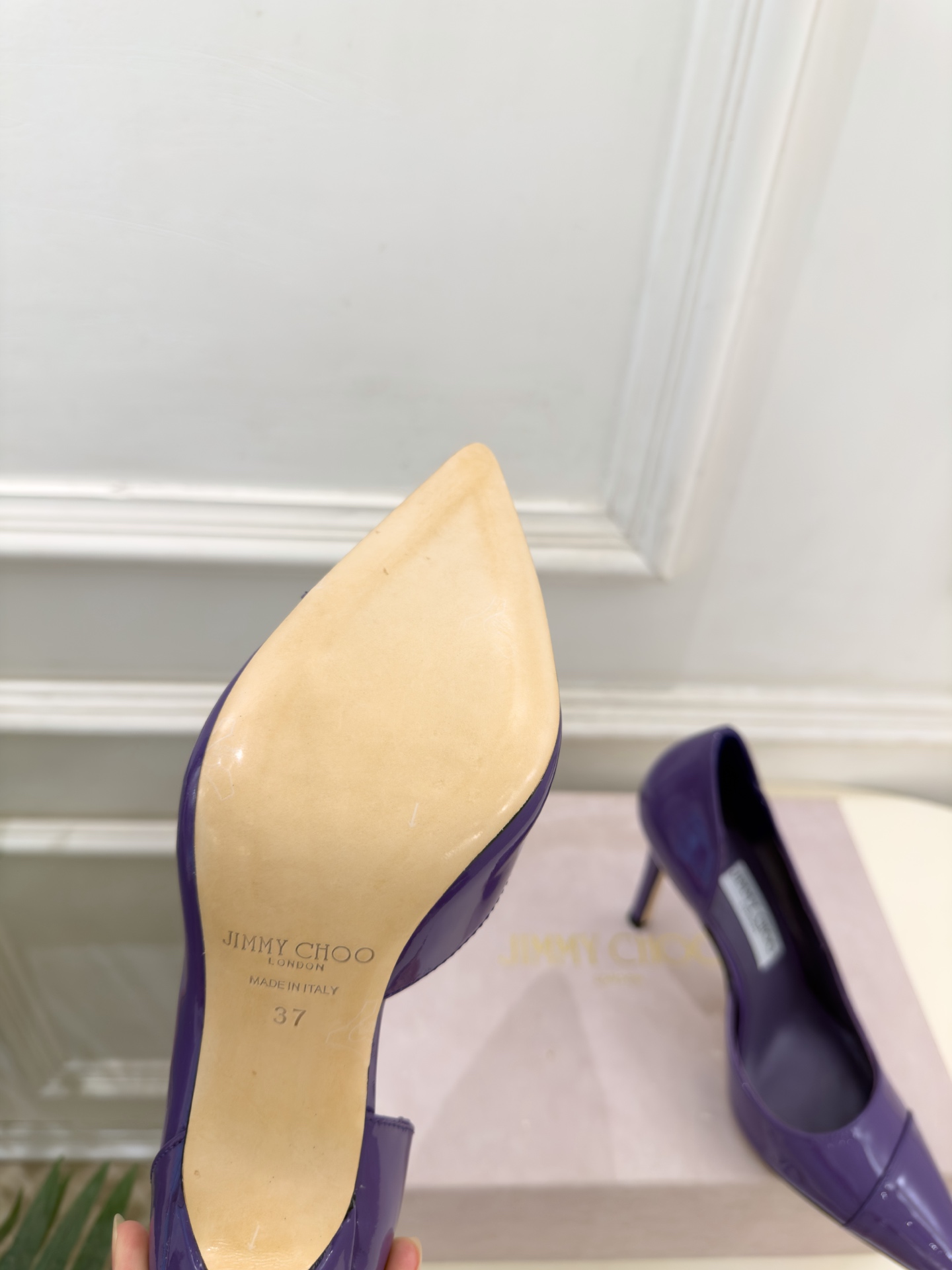 JimmyChoo 吉米周 26𝐬𝐬 ——— ✨ 2026秋冬新品 专柜最新 JC漆皮尖头内空高跟鞋 BS名 JimmyChoo 吉米周 26𝐬𝐬 ——— ✨ 2026秋冬新品 专柜最新 JC漆皮尖头内空高跟鞋 BS名