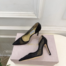 JimmyChoo 吉米周 26𝐬𝐬 ——— ✨ 2026秋冬新品 专柜最新JC尖头网纱水钻内空高跟鞋 BS JimmyChoo 吉米周 26𝐬𝐬 ——— ✨ 2026秋冬新品 专柜最新JC尖头网纱水钻内空高跟鞋 BS