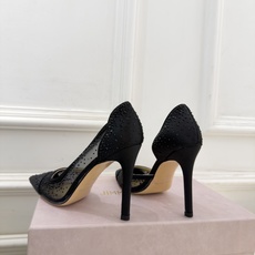 JimmyChoo 吉米周 26𝐬𝐬 ——— ✨ 2026秋冬新品 专柜最新JC尖头网纱水钻内空高跟鞋 BS JimmyChoo 吉米周 26𝐬𝐬 ——— ✨ 2026秋冬新品 专柜最新JC尖头网纱水钻内空高跟鞋 BS