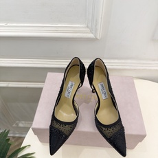 JimmyChoo 吉米周 26𝐬𝐬 ——— ✨ 2026秋冬新品 专柜最新JC尖头网纱水钻内空高跟鞋 BS JimmyChoo 吉米周 26𝐬𝐬 ——— ✨ 2026秋冬新品 专柜最新JC尖头网纱水钻内空高跟鞋 BS