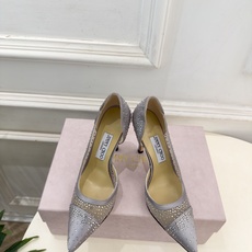 JimmyChoo 吉米周 26𝐬𝐬 ——— ✨ 2026秋冬新品 专柜最新JC尖头网纱水钻内空高跟鞋 BS JimmyChoo 吉米周 26𝐬𝐬 ——— ✨ 2026秋冬新品 专柜最新JC尖头网纱水钻内空高跟鞋 BS