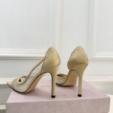 JimmyChoo 吉米周 26𝐬𝐬 ——— ✨ 2026秋冬新品 专柜最新JC尖头网纱水钻内空高跟鞋 BS JimmyChoo 吉米周 26𝐬𝐬 ——— ✨ 2026秋冬新品 专柜最新JC尖头网纱水钻内空高跟鞋 BS
