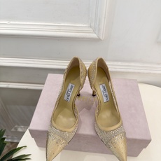 JimmyChoo 吉米周 26𝐬𝐬 ——— ✨ 2026秋冬新品 专柜最新JC尖头网纱水钻内空高跟鞋 BS JimmyChoo 吉米周 26𝐬𝐬 ——— ✨ 2026秋冬新品 专柜最新JC尖头网纱水钻内空高跟鞋 BS