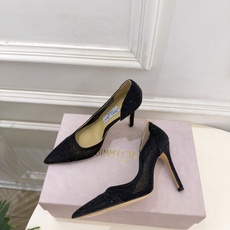 JimmyChoo 吉米周 26𝐬𝐬 ——— ✨ 2026秋冬新品 专柜最新 JC尖头水晶网眼布内空高跟鞋 JimmyChoo 吉米周 26𝐬𝐬 ——— ✨ 2026秋冬新品 专柜最新 JC尖头水晶网眼布内空高跟鞋