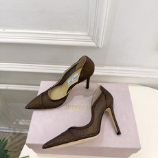 JimmyChoo 吉米周 26𝐬𝐬 ——— ✨ 2026秋冬新品 专柜最新 JC尖头水晶网眼布内空高跟鞋 JimmyChoo 吉米周 26𝐬𝐬 ——— ✨ 2026秋冬新品 专柜最新 JC尖头水晶网眼布内空高跟鞋