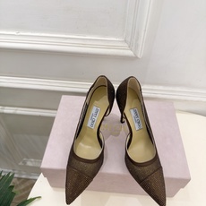 JimmyChoo 吉米周 26𝐬𝐬 ——— ✨ 2026秋冬新品 专柜最新 JC尖头水晶网眼布内空高跟鞋 JimmyChoo 吉米周 26𝐬𝐬 ——— ✨ 2026秋冬新品 专柜最新 JC尖头水晶网眼布内空高跟鞋