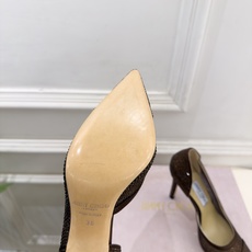 JimmyChoo 吉米周 26𝐬𝐬 ——— ✨ 2026秋冬新品 专柜最新 JC尖头水晶网眼布内空高跟鞋 JimmyChoo 吉米周 26𝐬𝐬 ——— ✨ 2026秋冬新品 专柜最新 JC尖头水晶网眼布内空高跟鞋