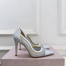 JimmyChoo 吉米周 26𝐬𝐬 ——— ✨ 2026秋冬新品 专柜最新 JC尖头水晶网眼布内空高跟鞋 JimmyChoo 吉米周 26𝐬𝐬 ——— ✨ 2026秋冬新品 专柜最新 JC尖头水晶网眼布内空高跟鞋