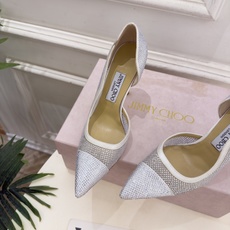 JimmyChoo 吉米周 26𝐬𝐬 ——— ✨ 2026秋冬新品 专柜最新 JC尖头水晶网眼布内空高跟鞋 JimmyChoo 吉米周 26𝐬𝐬 ——— ✨ 2026秋冬新品 专柜最新 JC尖头水晶网眼布内空高跟鞋