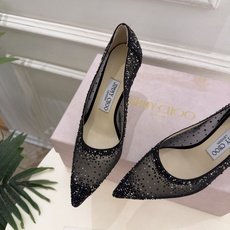 JimmyChoo 吉米周 26𝐬𝐬 ——— ✨ 2026秋冬新品 专柜最新JC尖头网纱水钻高跟鞋 BS名媛 JimmyChoo 吉米周 26𝐬𝐬 ——— ✨ 2026秋冬新品 专柜最新JC尖头网纱水钻高跟鞋 BS名媛